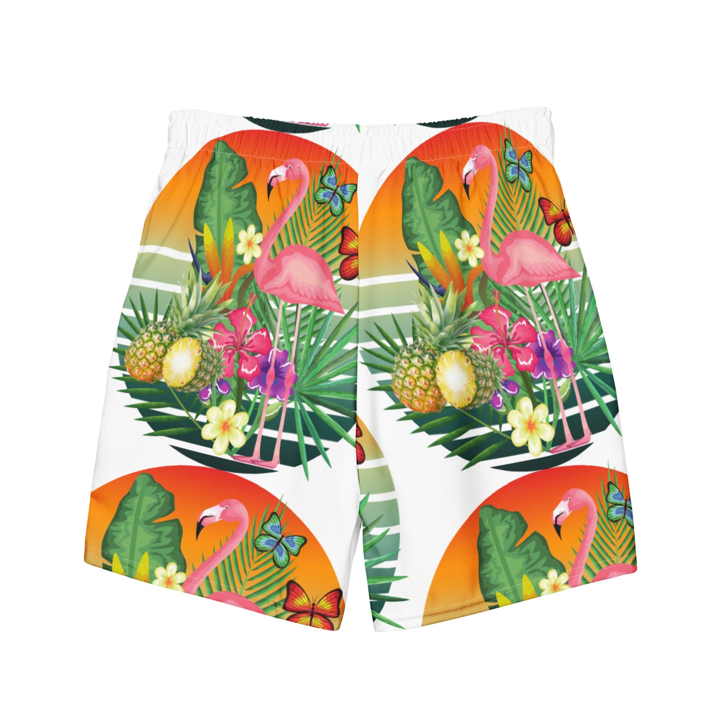 Tropical swim trunks