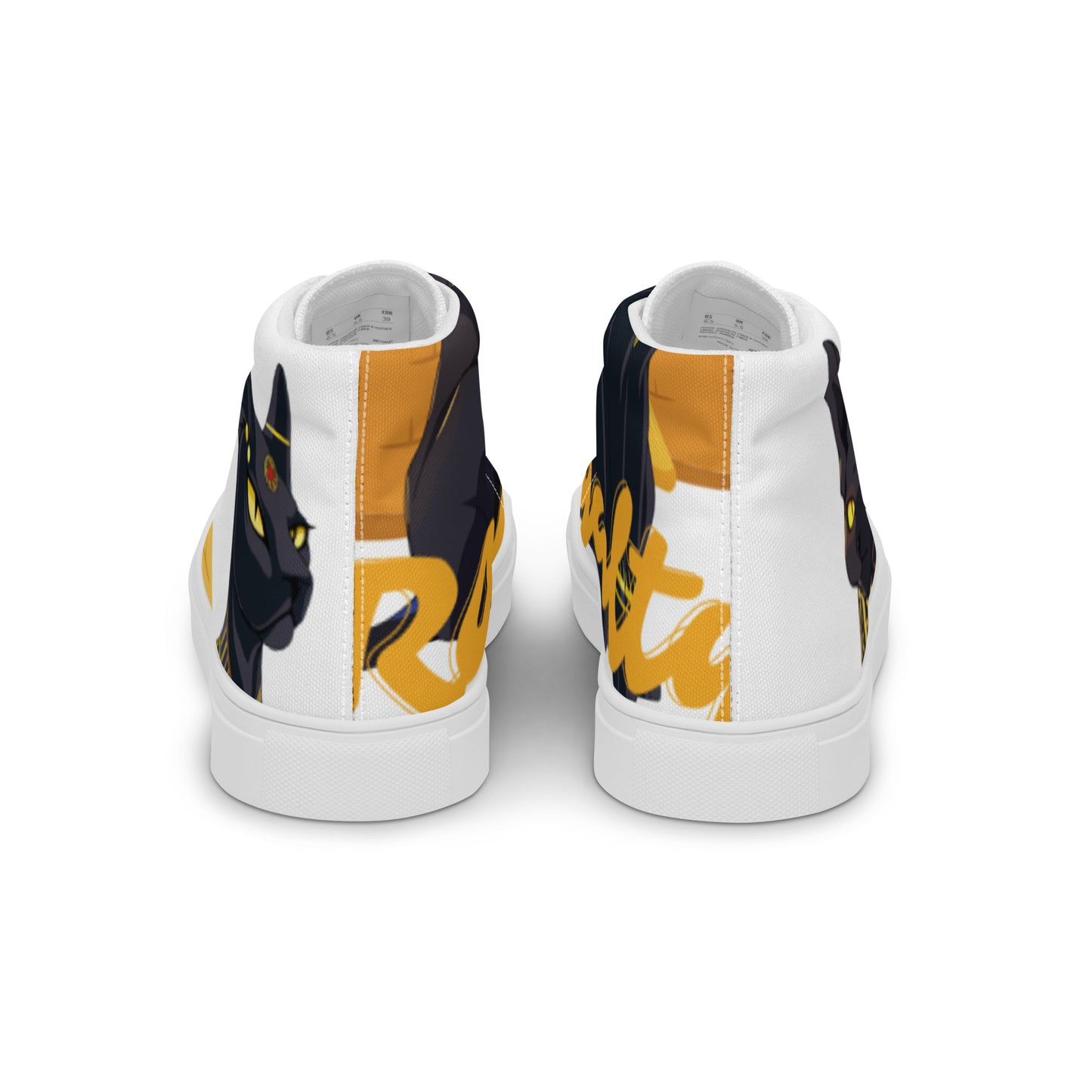 Bastet Men’s high top canvas shoes