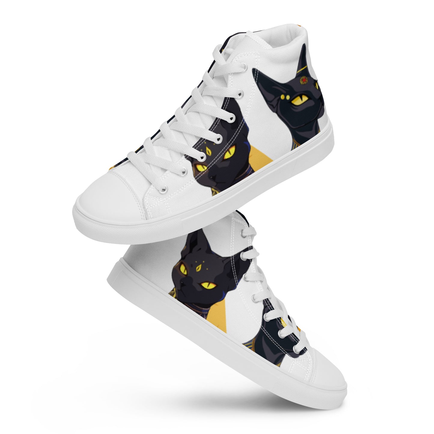 Bastet Men’s high top canvas shoes