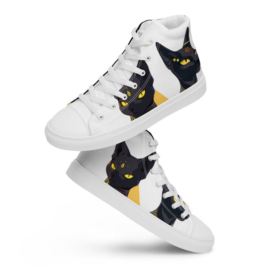 Bastet Men’s high top canvas shoes