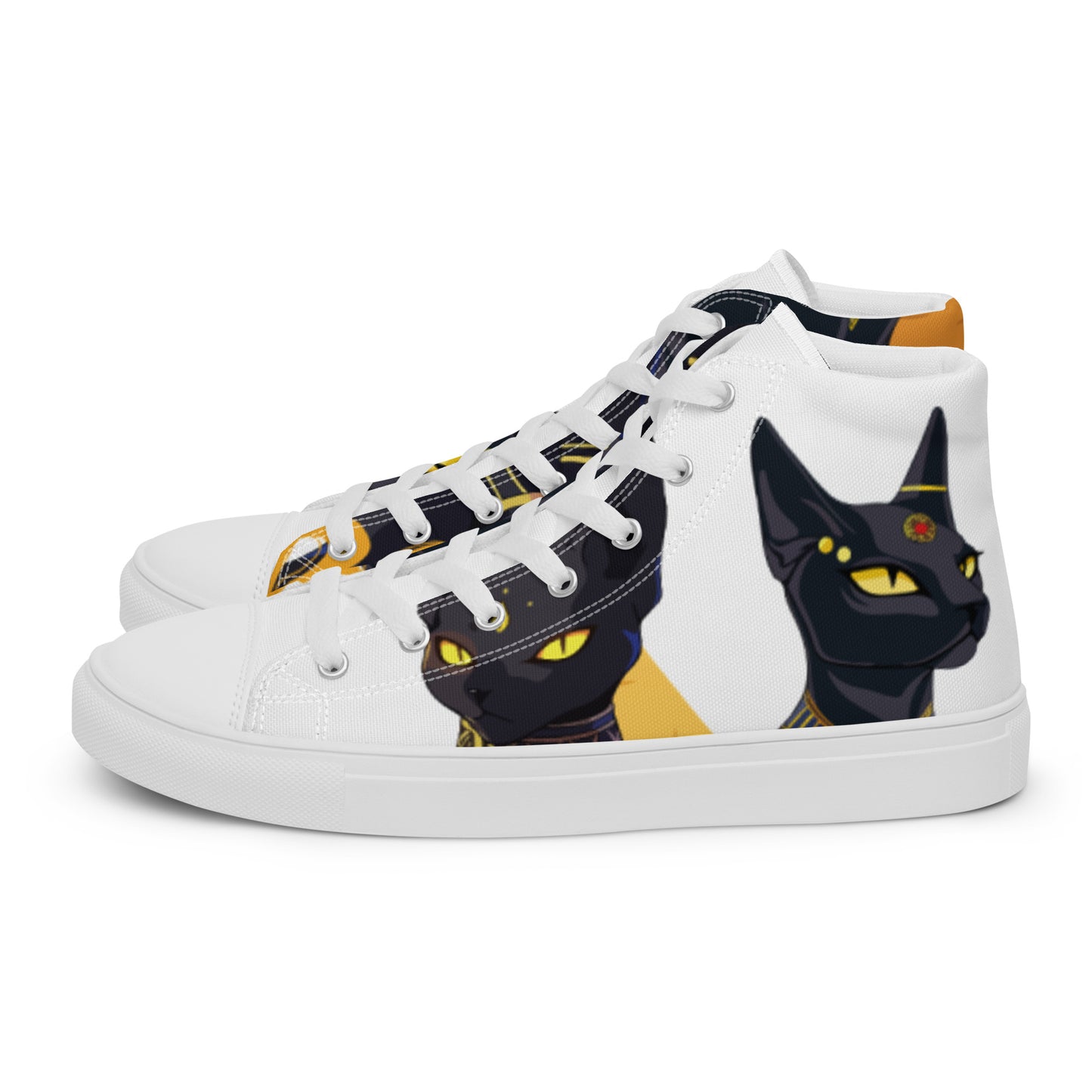 Bastet Men’s high top canvas shoes