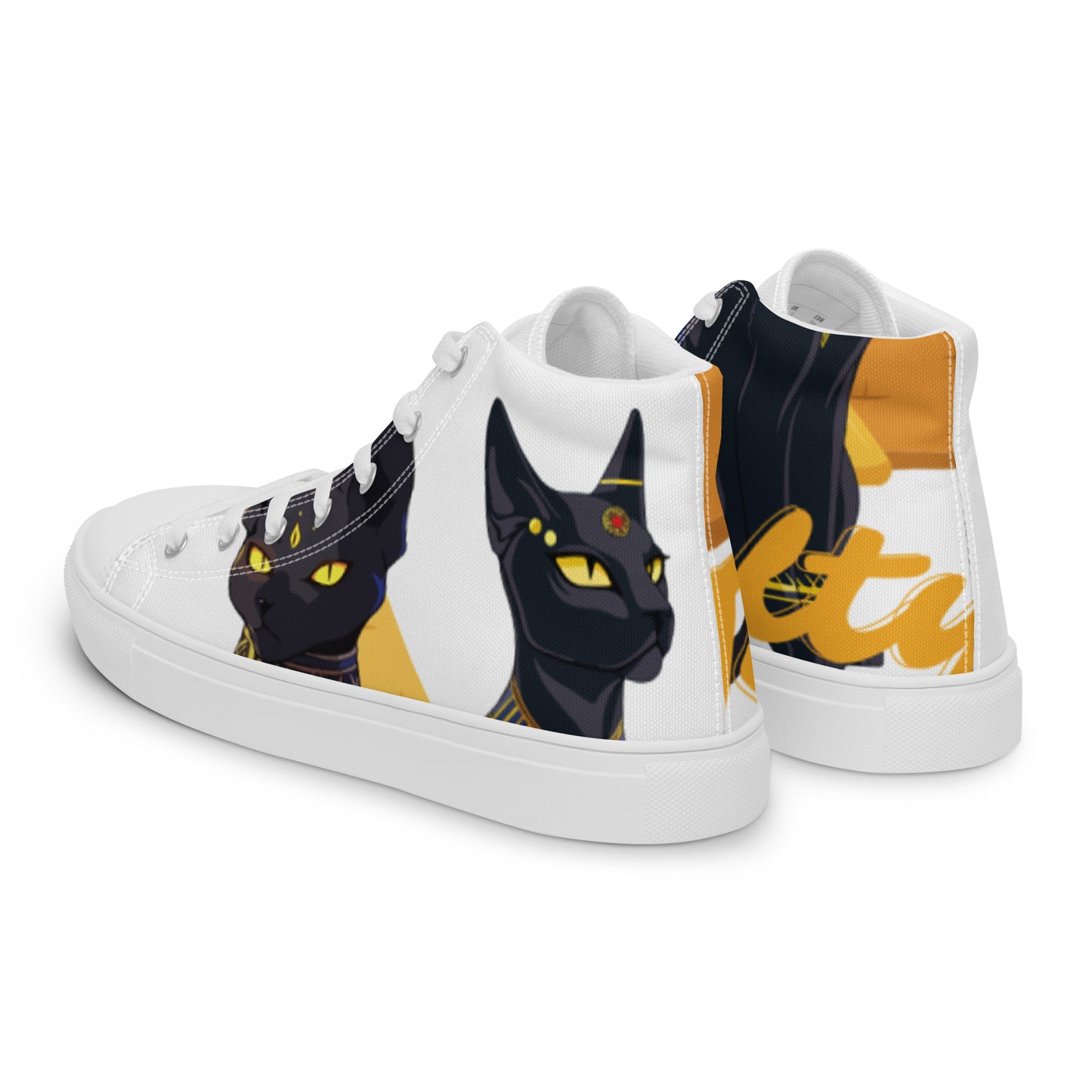 Bastet Men’s high top canvas shoes