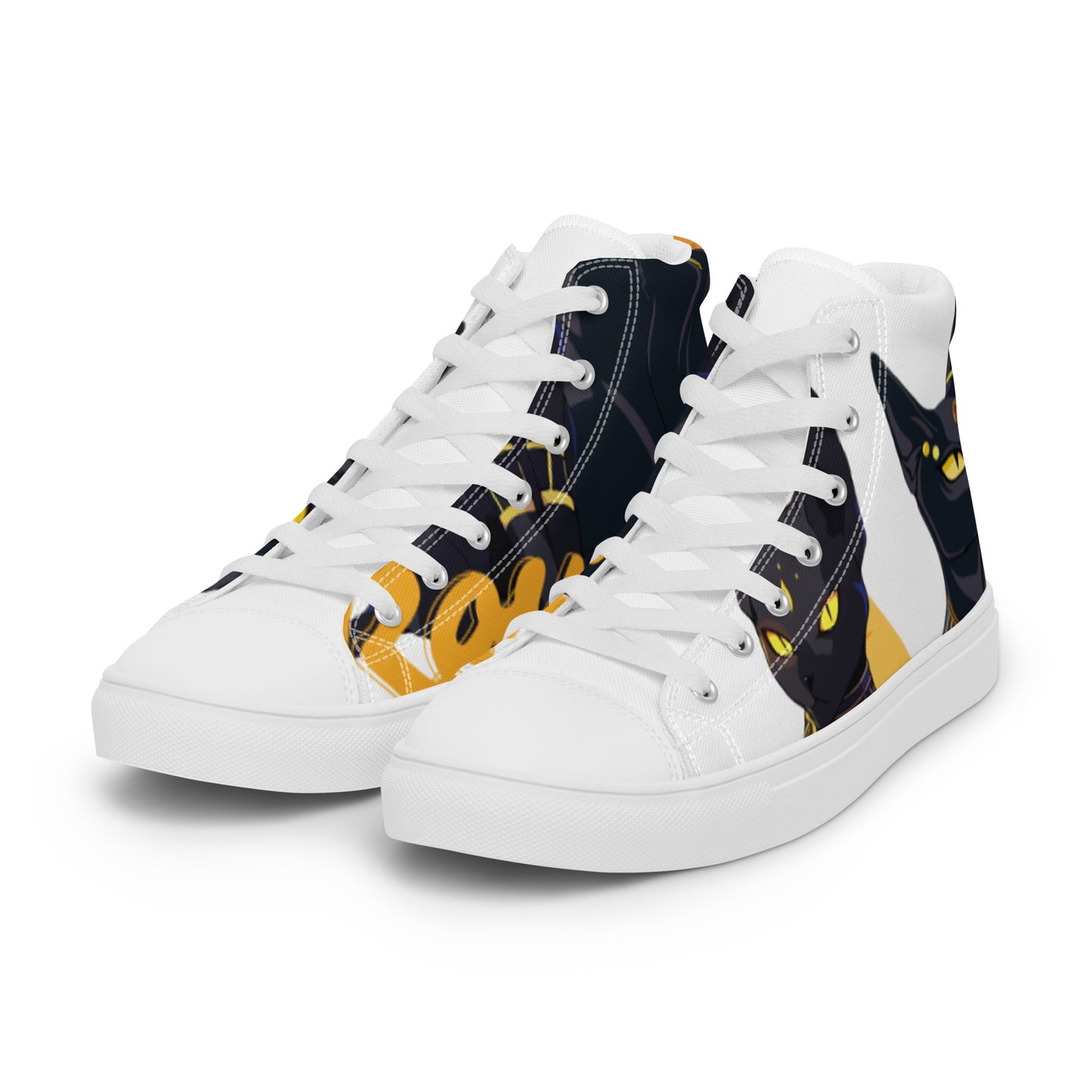 Bastet Men’s high top canvas shoes