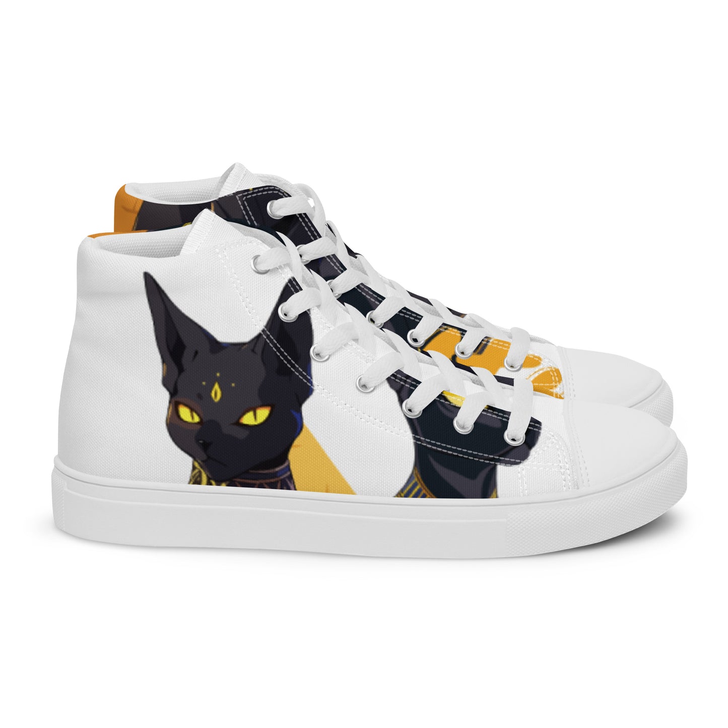 Bastet Men’s high top canvas shoes