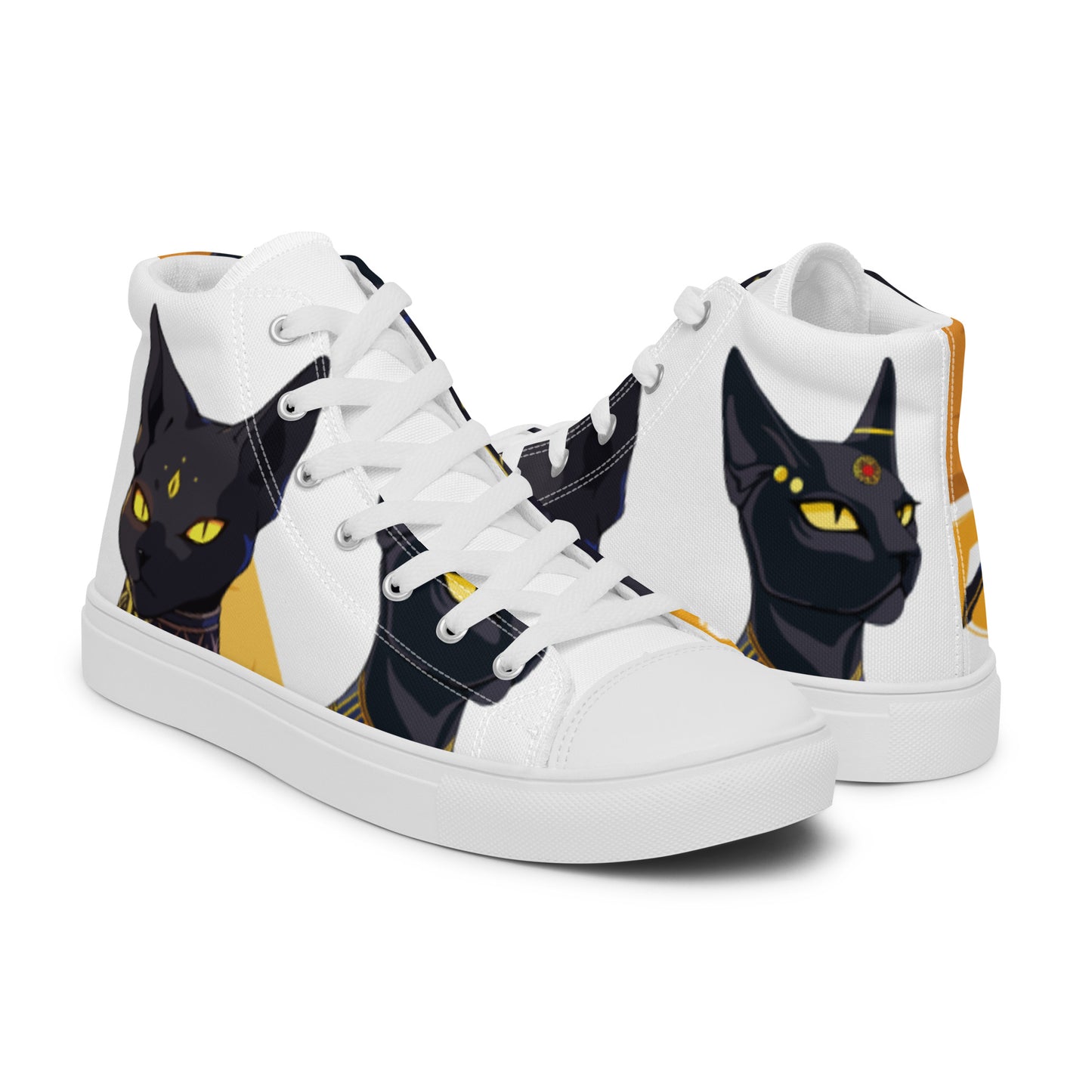 Bastet Men’s high top canvas shoes