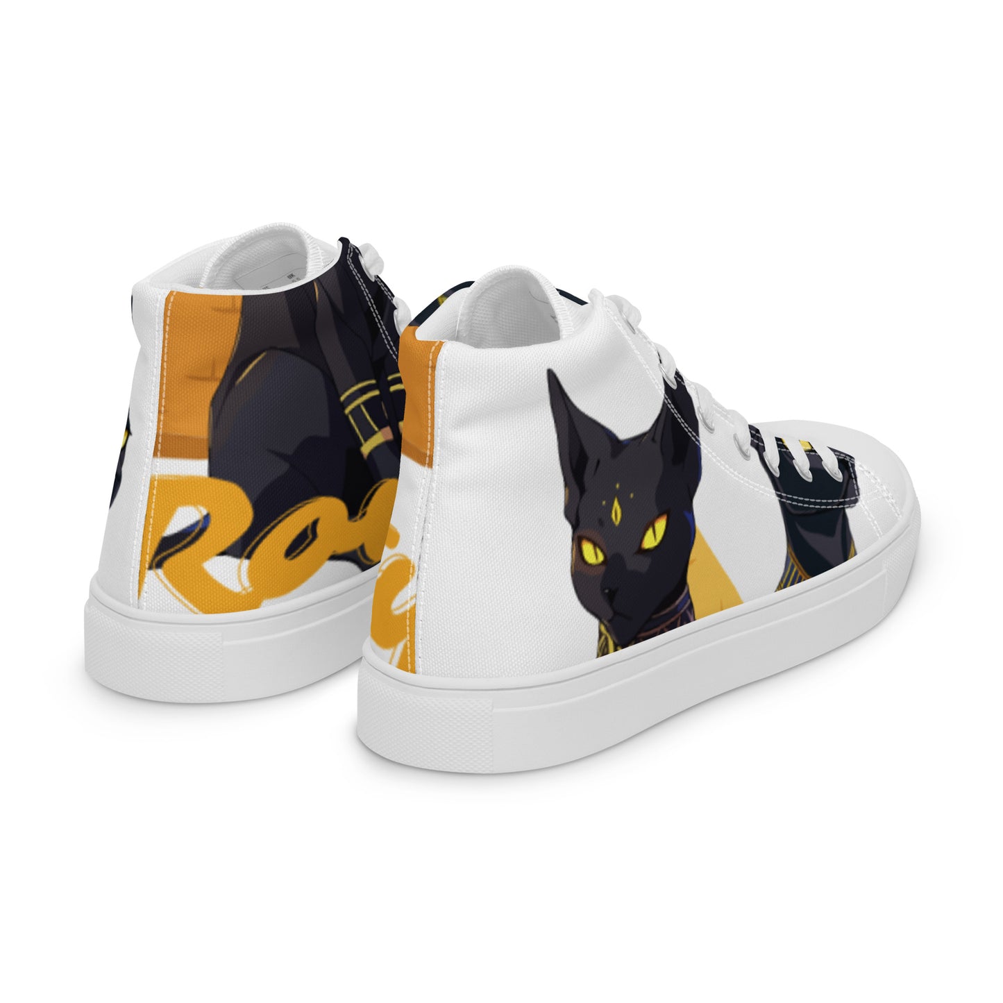 Bastet Men’s high top canvas shoes
