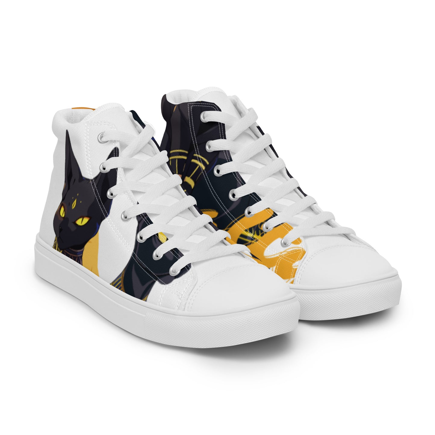 Bastet Men’s high top canvas shoes