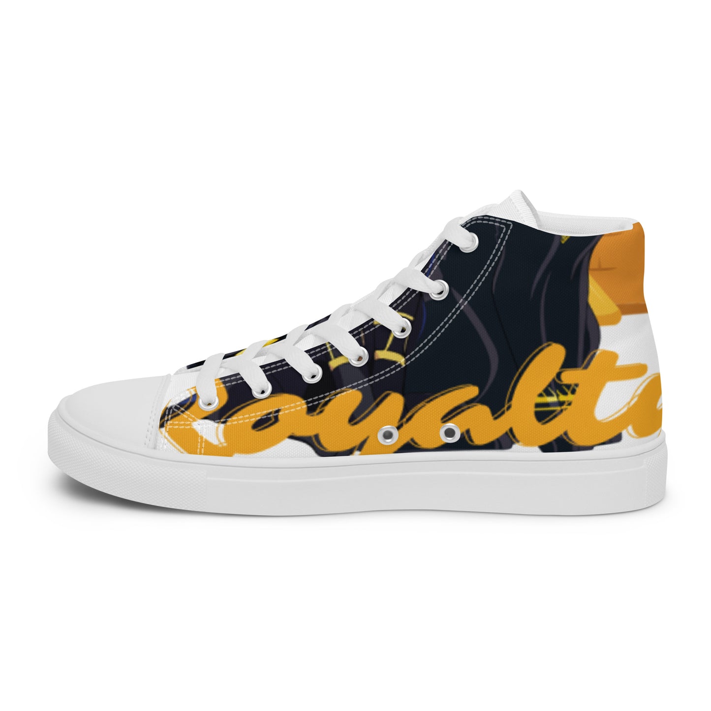 Bastet Men’s high top canvas shoes