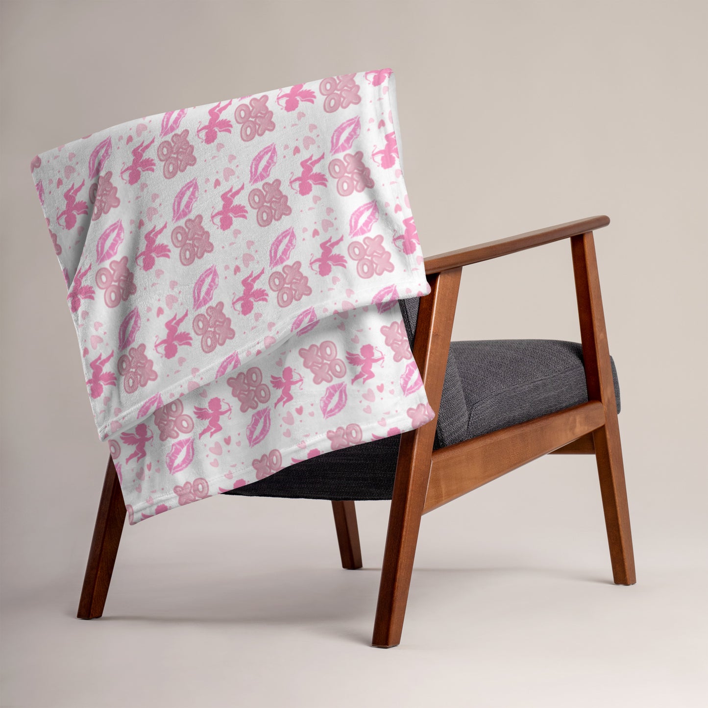 V-Day Throw Blanket