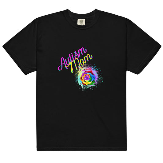 Autism Rose Mom Tee