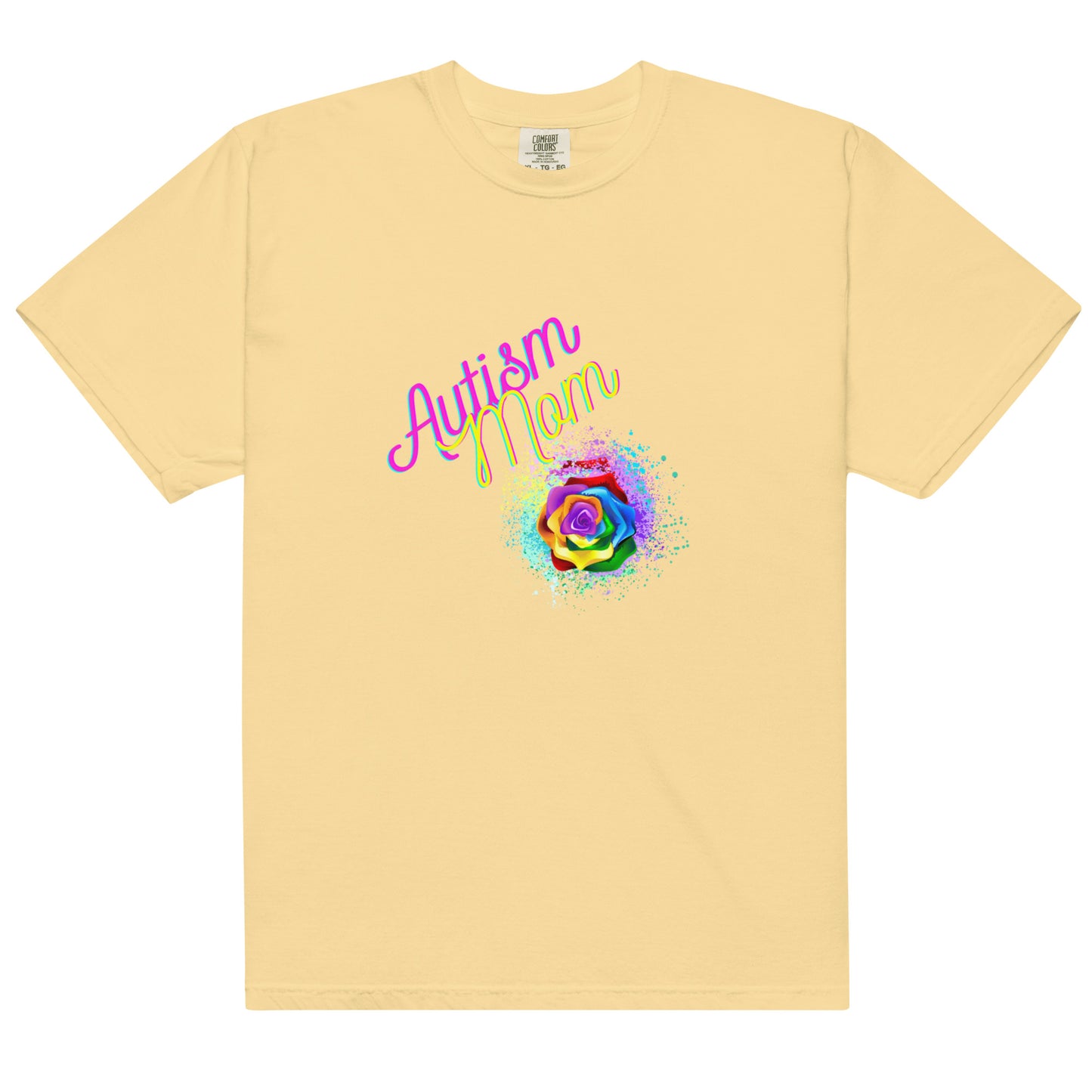 Autism Rose Mom Tee