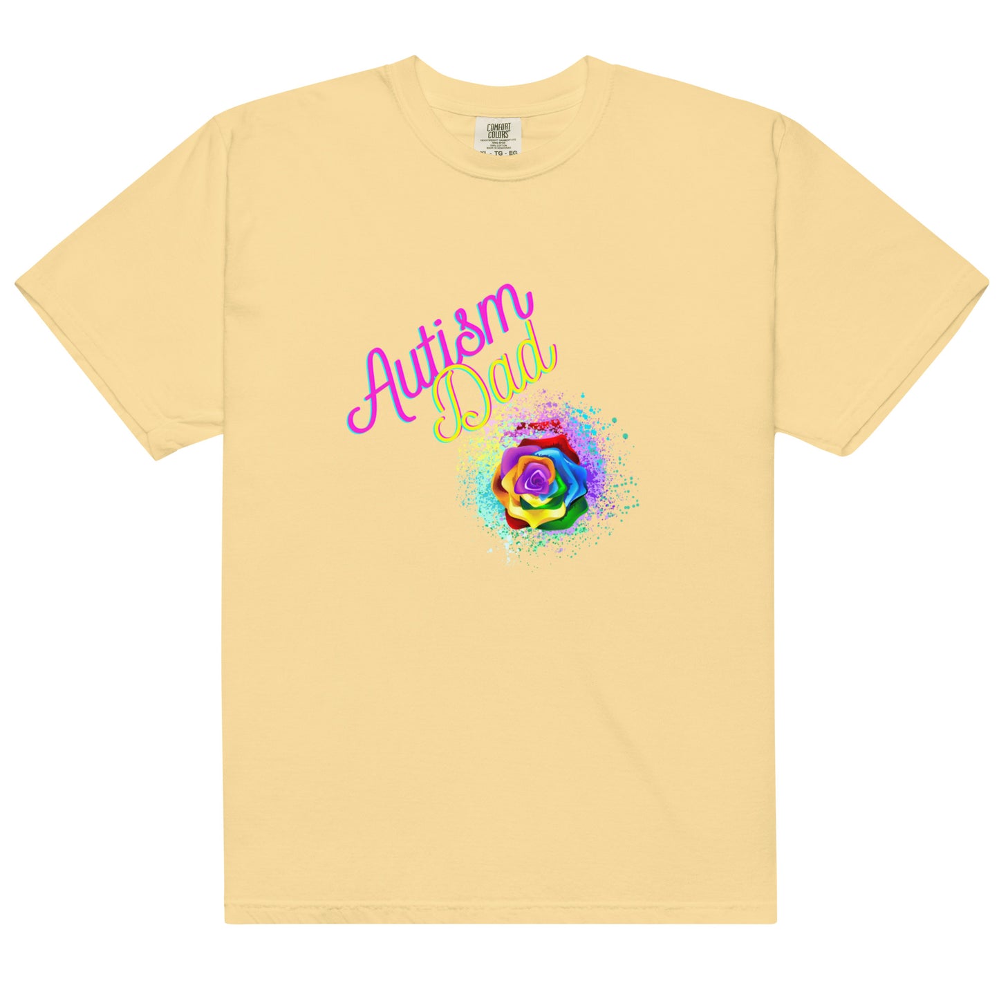 Autism Rose Dad Tee