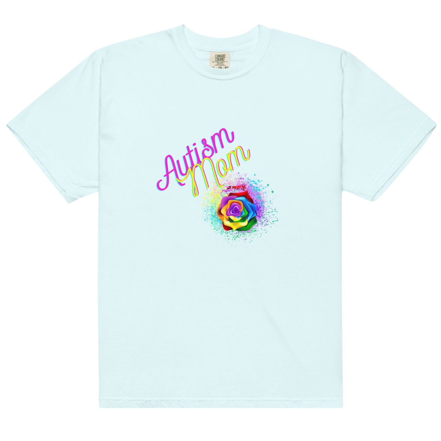 Autism Rose Mom Tee