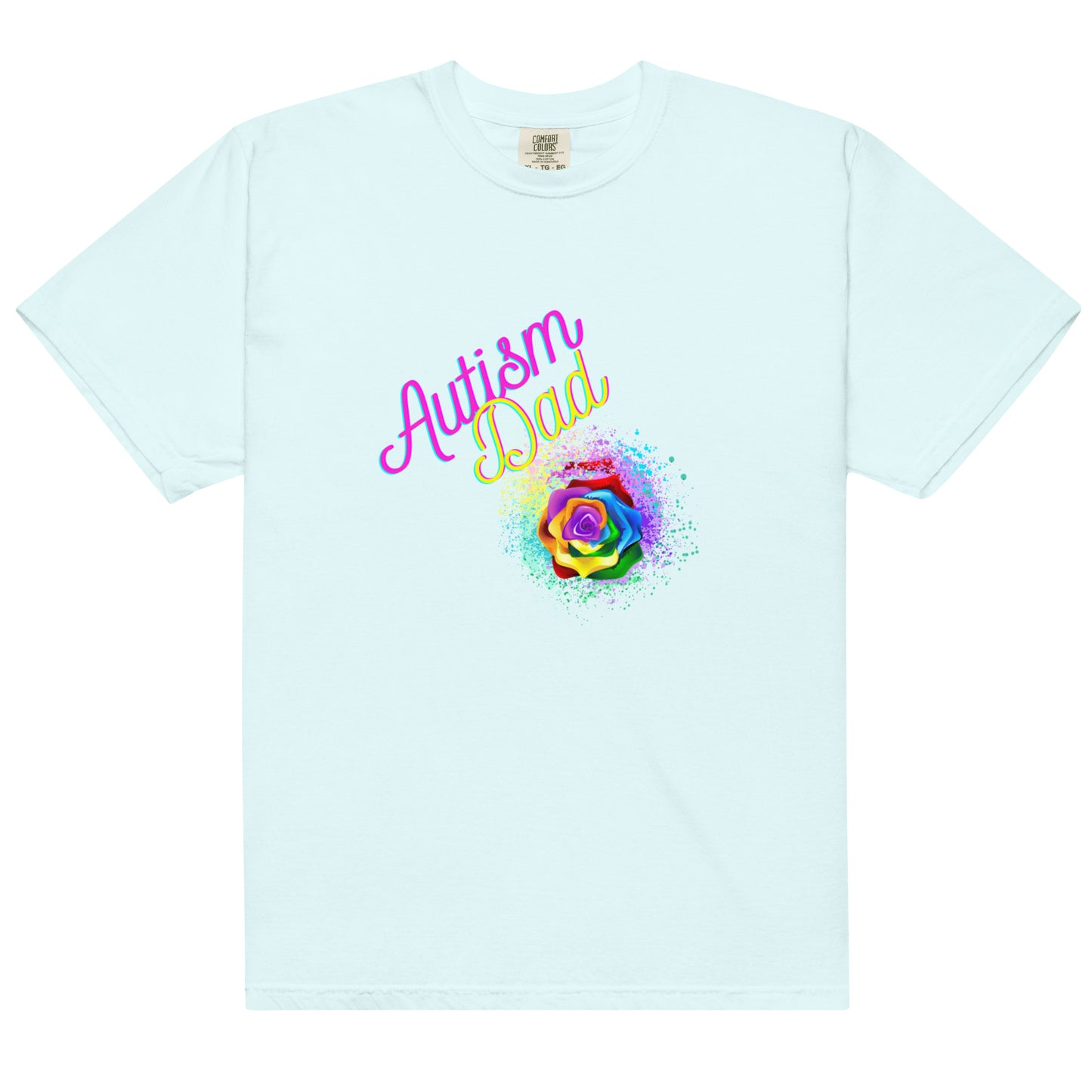 Autism Rose Dad Tee