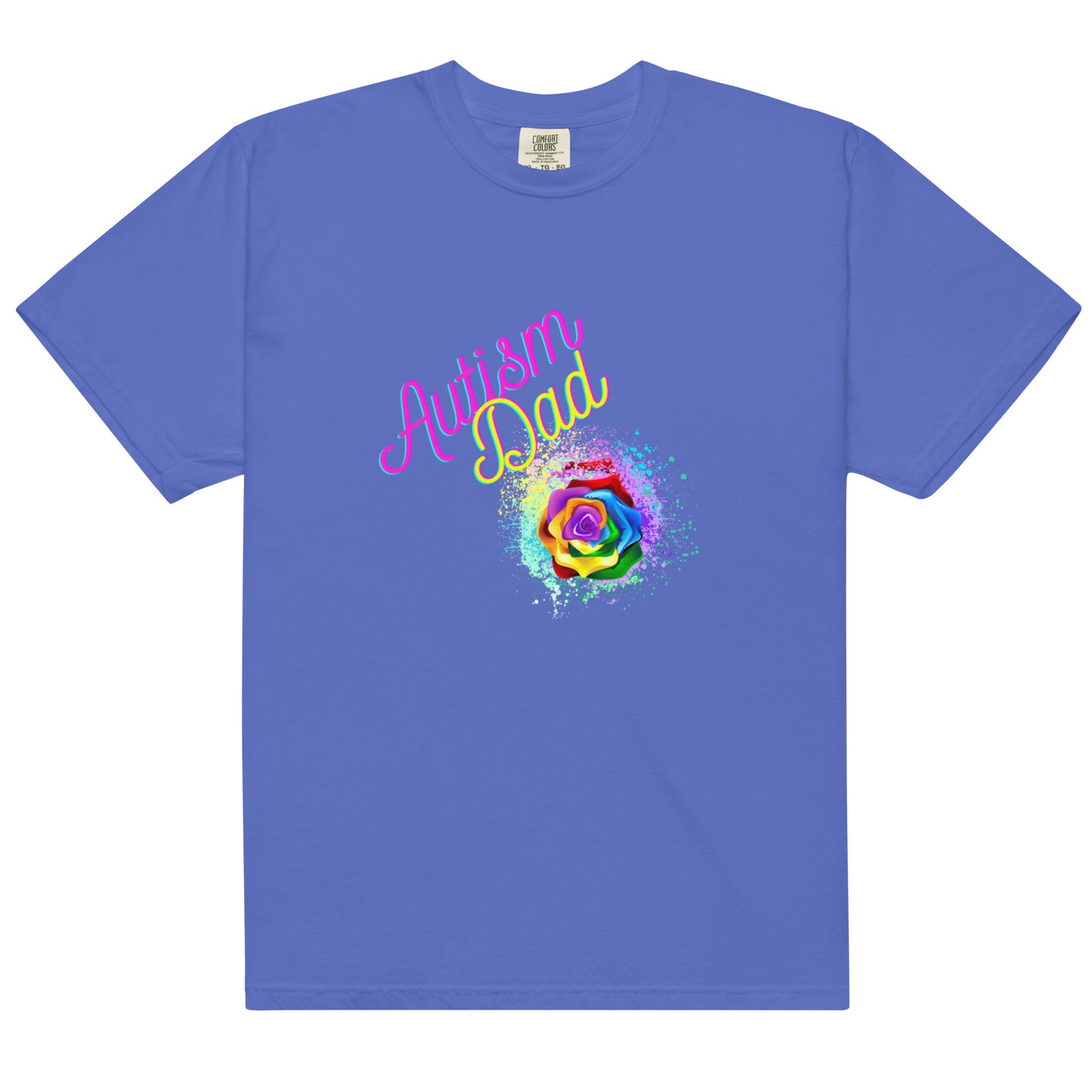 Autism Rose Dad Tee