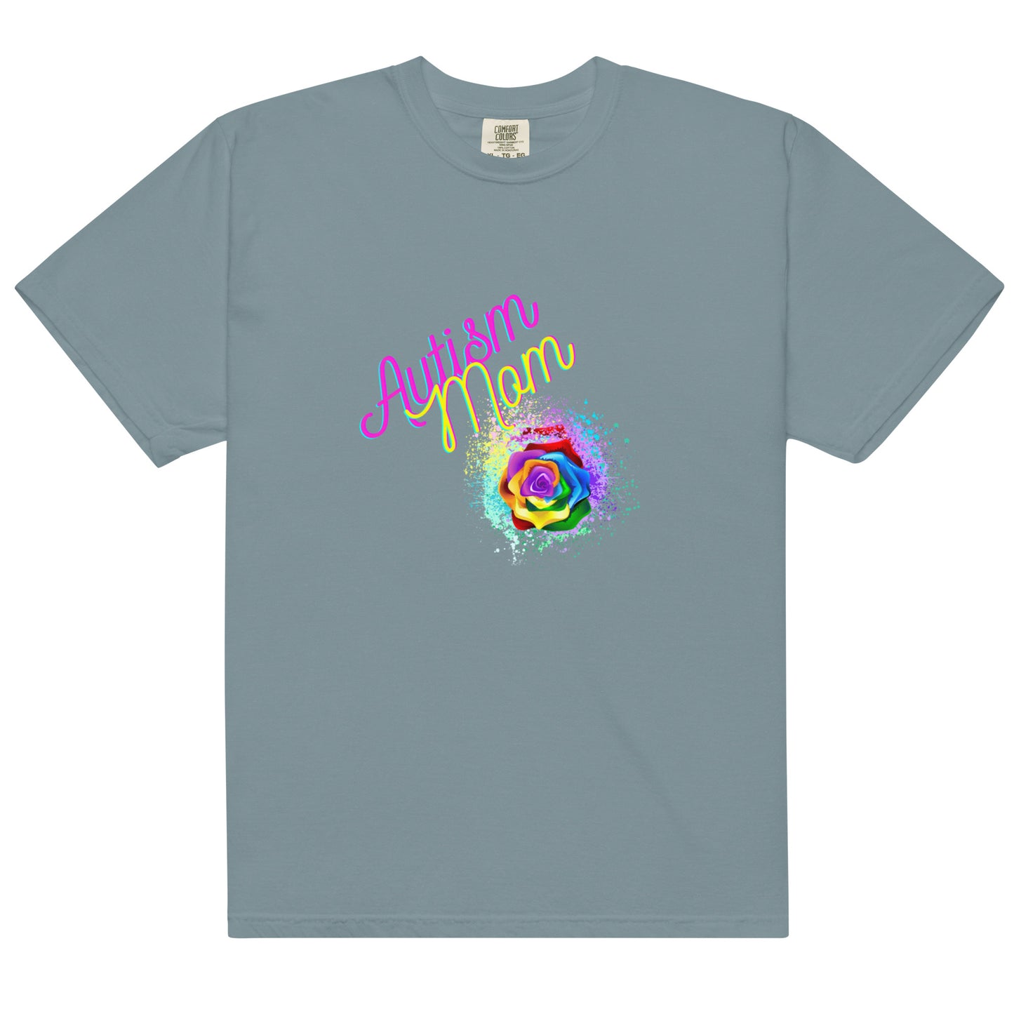 Autism Rose Mom Tee