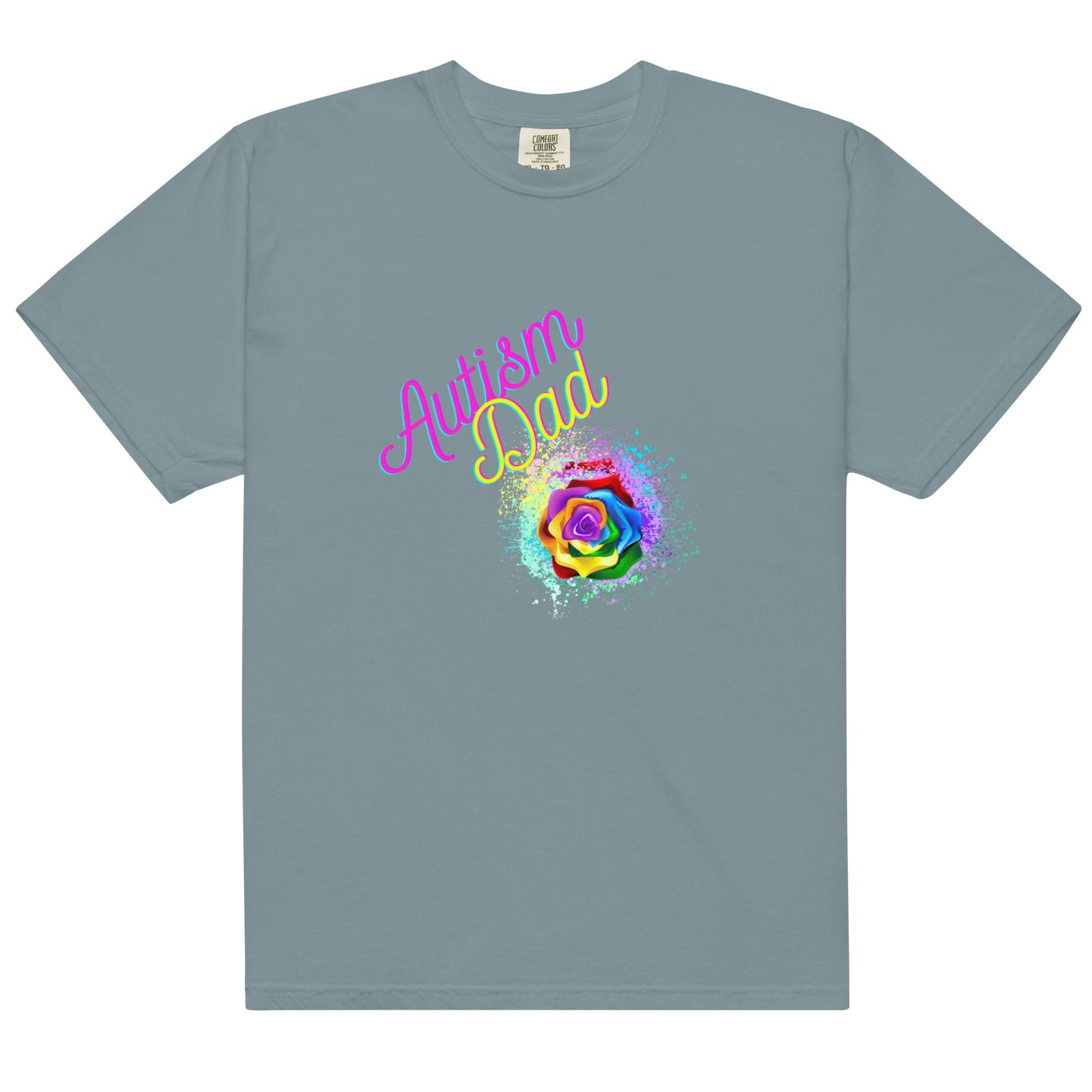 Autism Rose Dad Tee