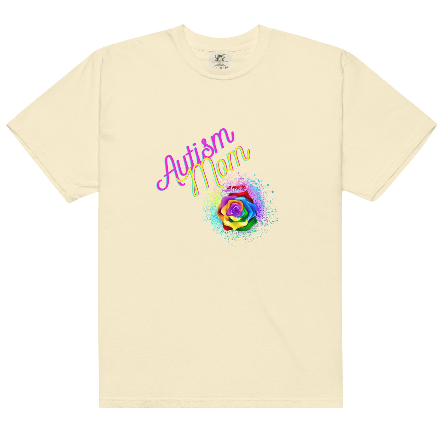 Autism Rose Mom Tee