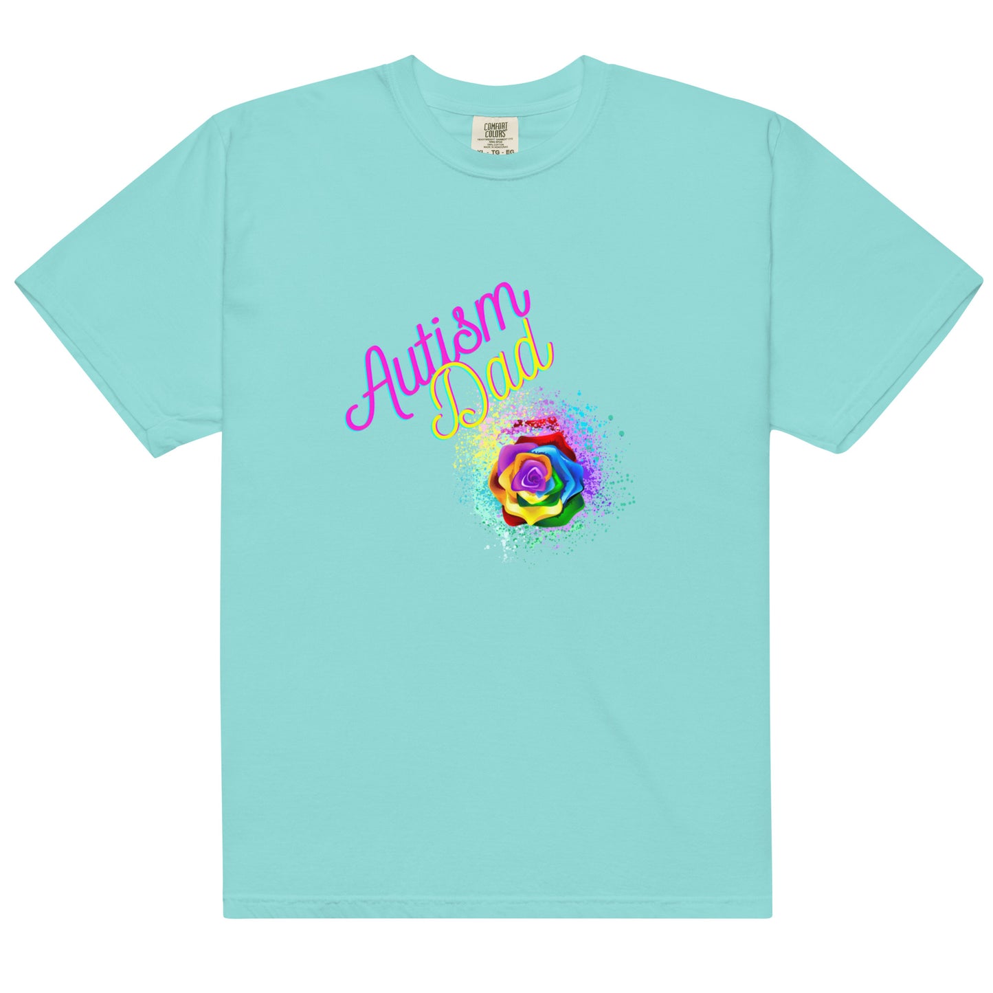 Autism Rose Dad Tee