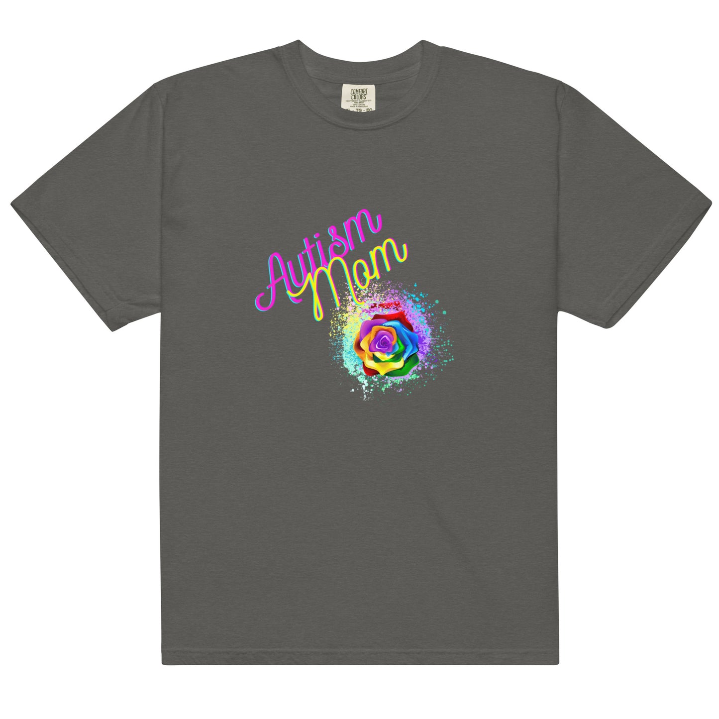 Autism Rose Mom Tee