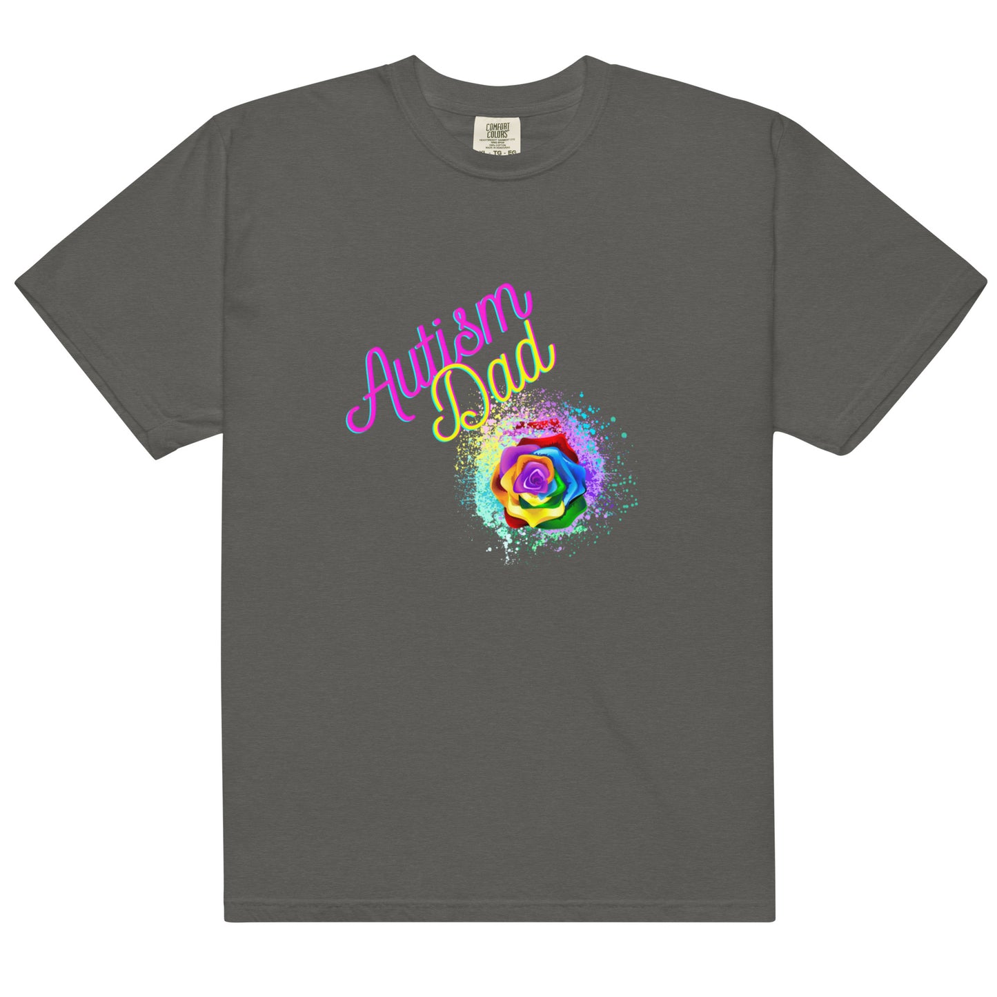 Autism Rose Dad Tee