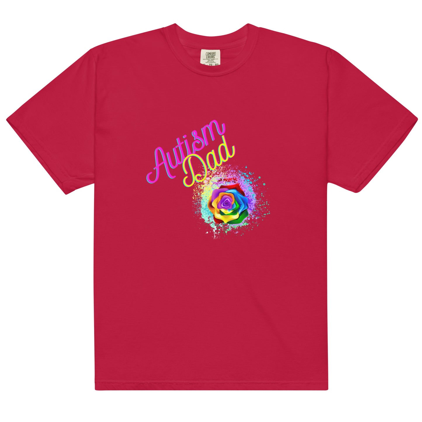 Autism Rose Dad Tee