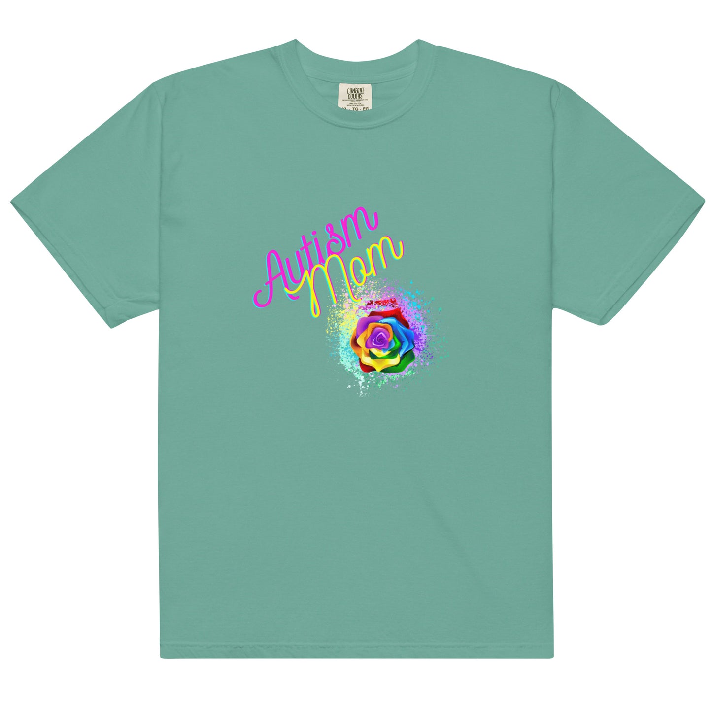Autism Rose Mom Tee