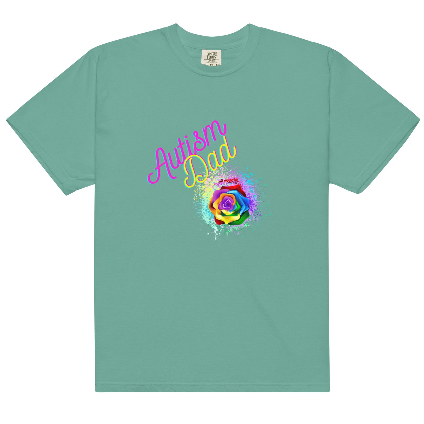 Autism Rose Dad Tee