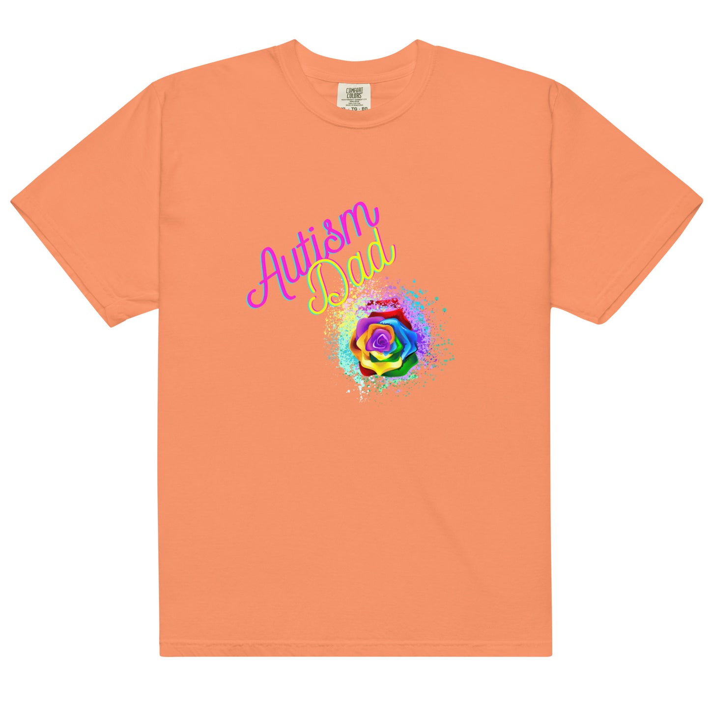 Autism Rose Dad Tee