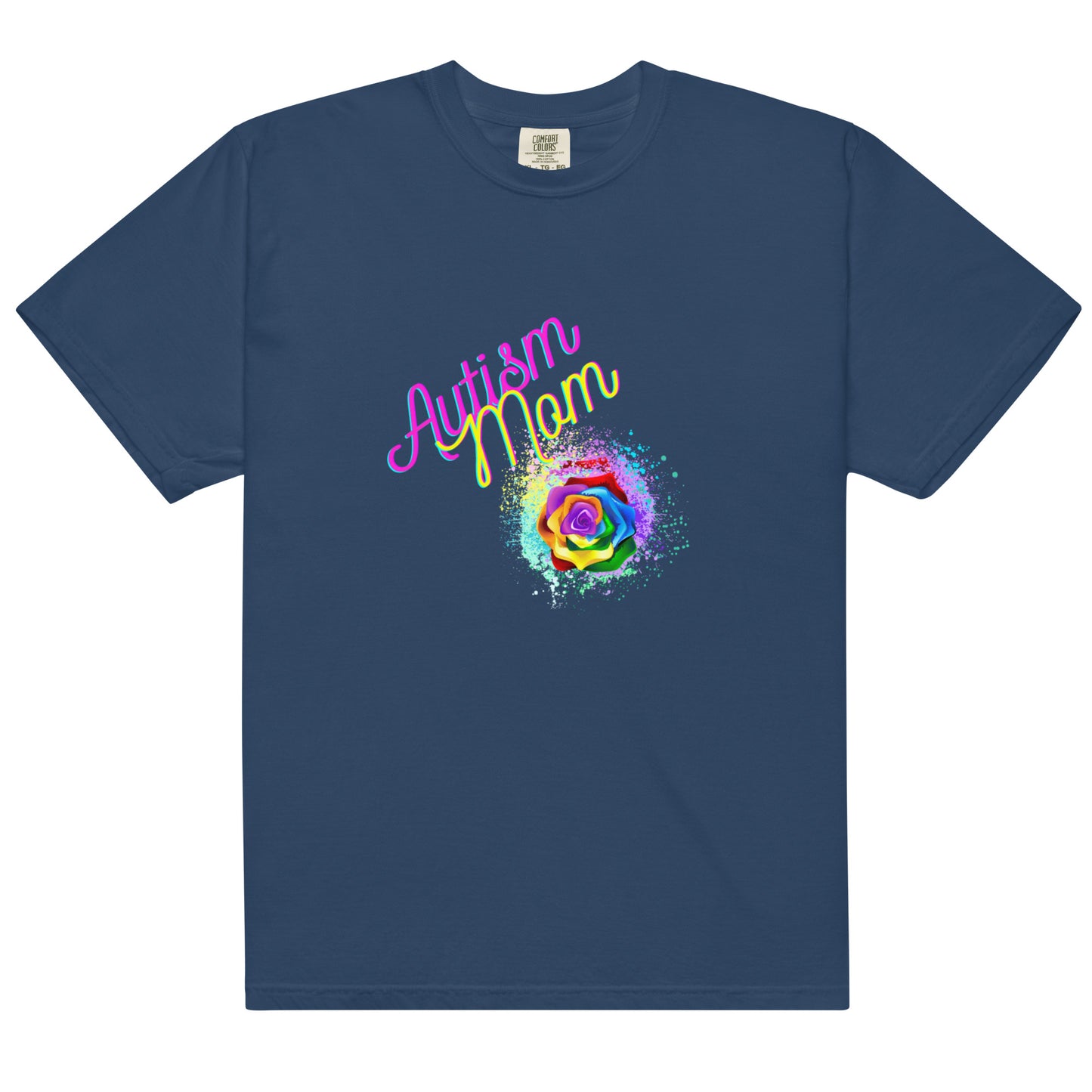 Autism Rose Mom Tee