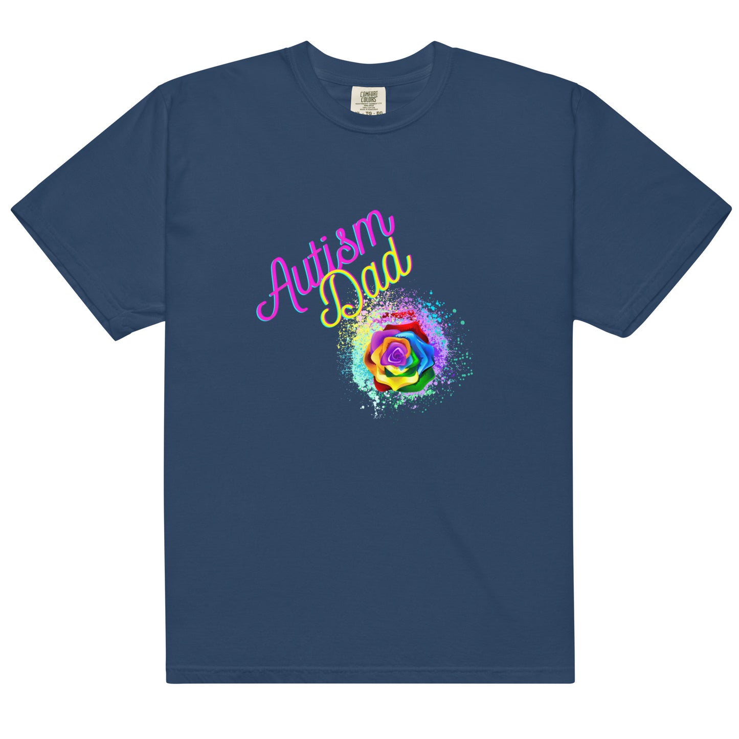 Autism Rose Dad Tee