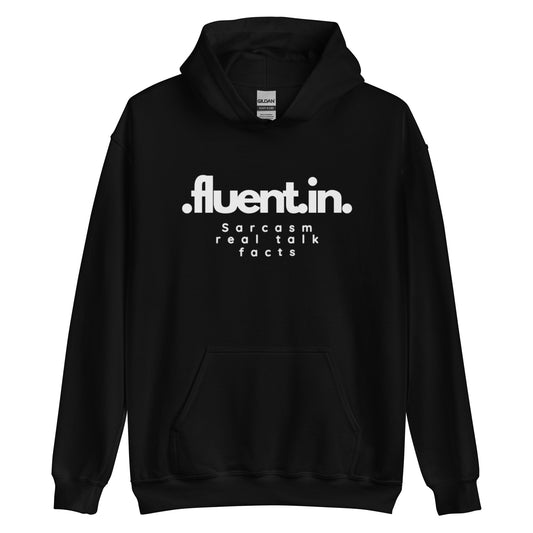 Fluent Unisex Hoodie (White)