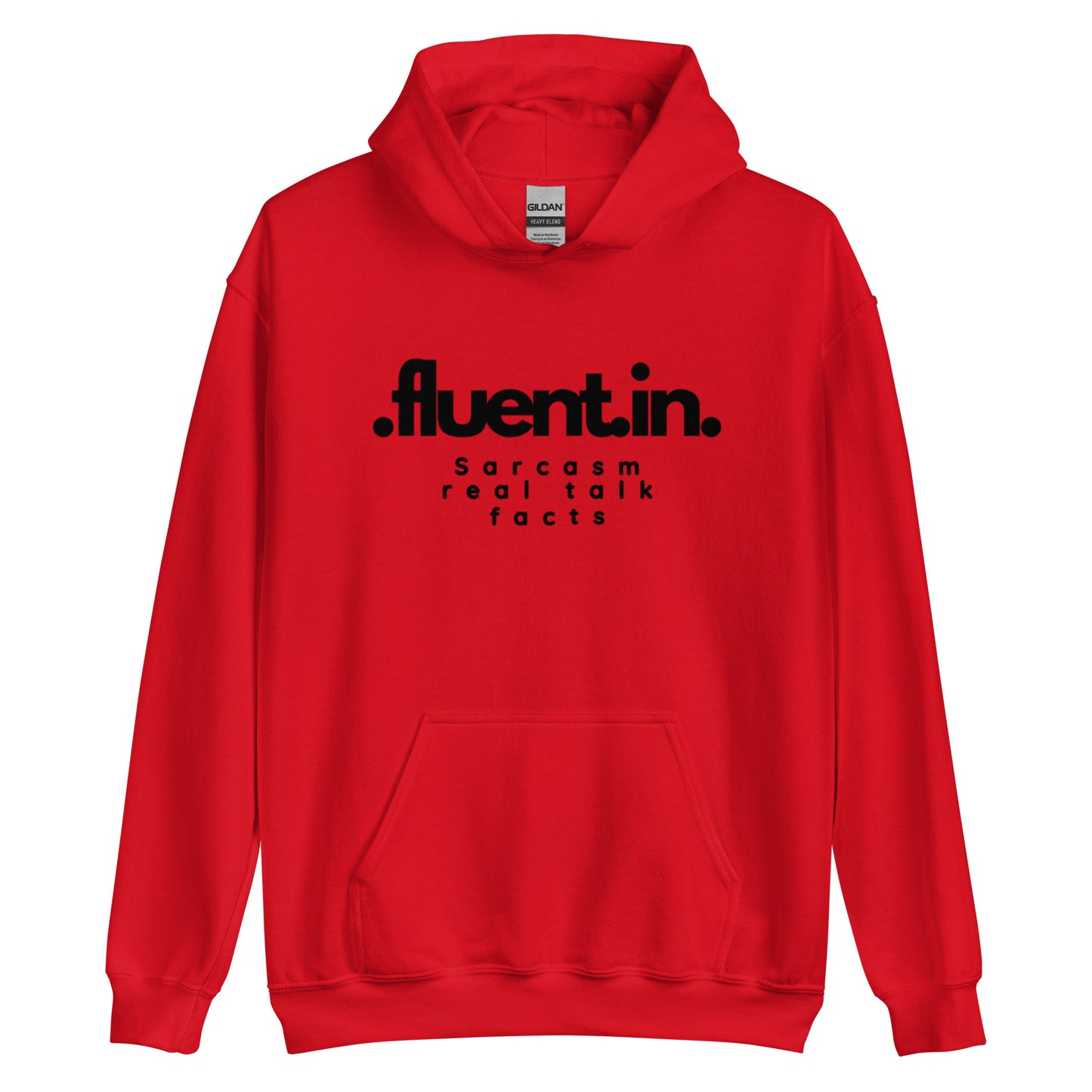 Fluent Unisex Hoodie (Black)