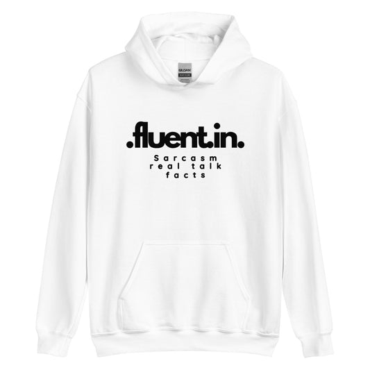 Fluent Unisex Hoodie (Black)