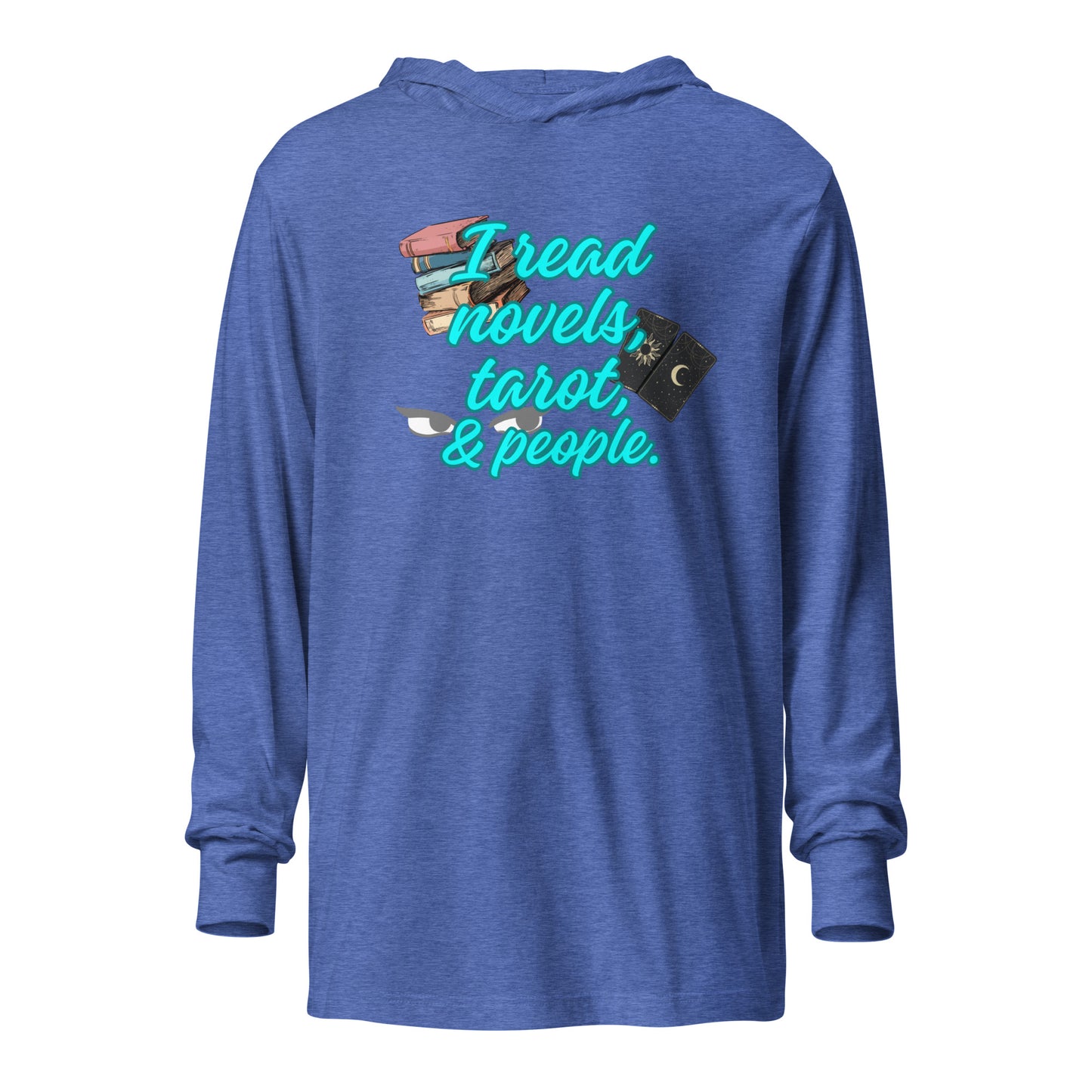 Reader Hooded long-sleeve tee