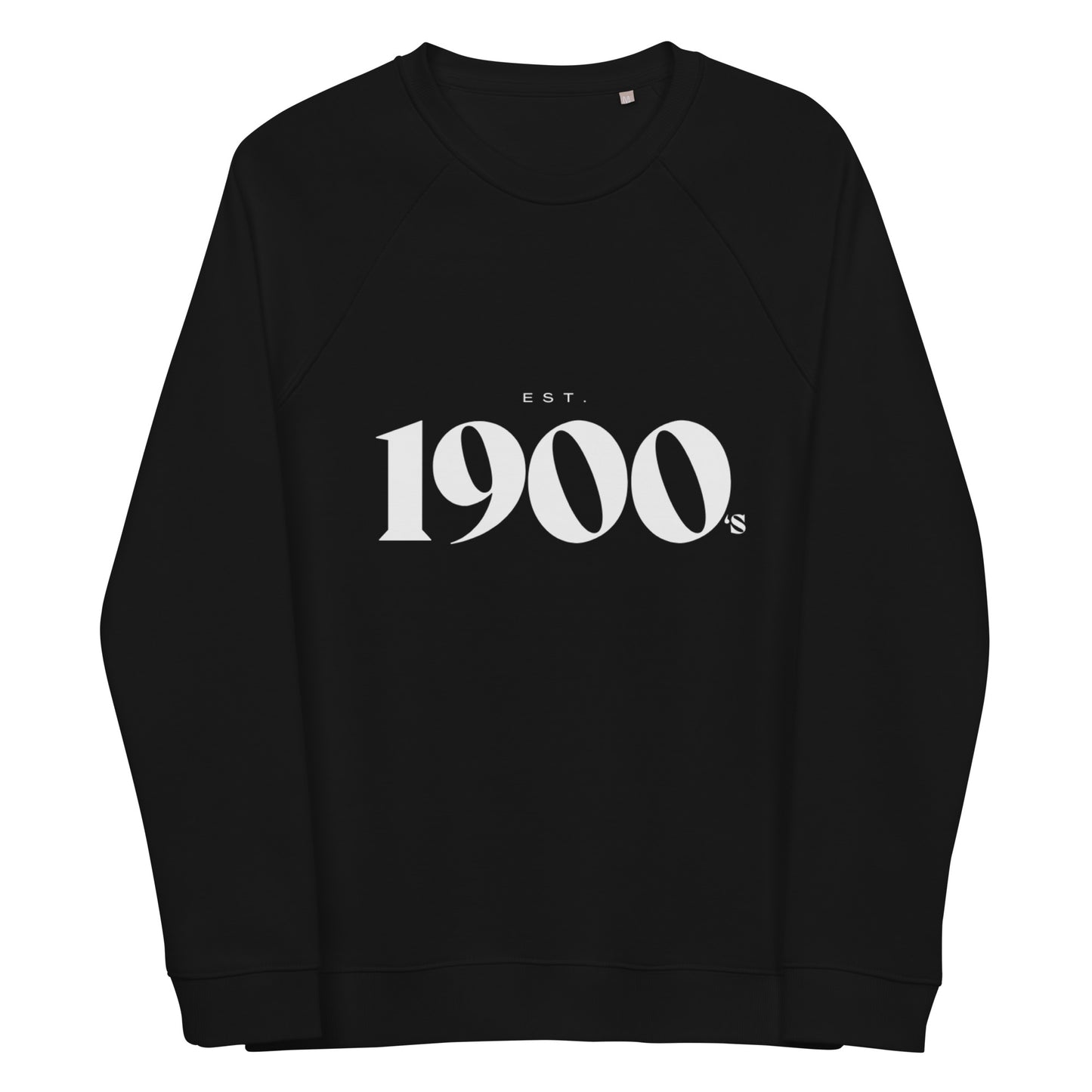 1900s Unisex fleece sweatshirt (white)