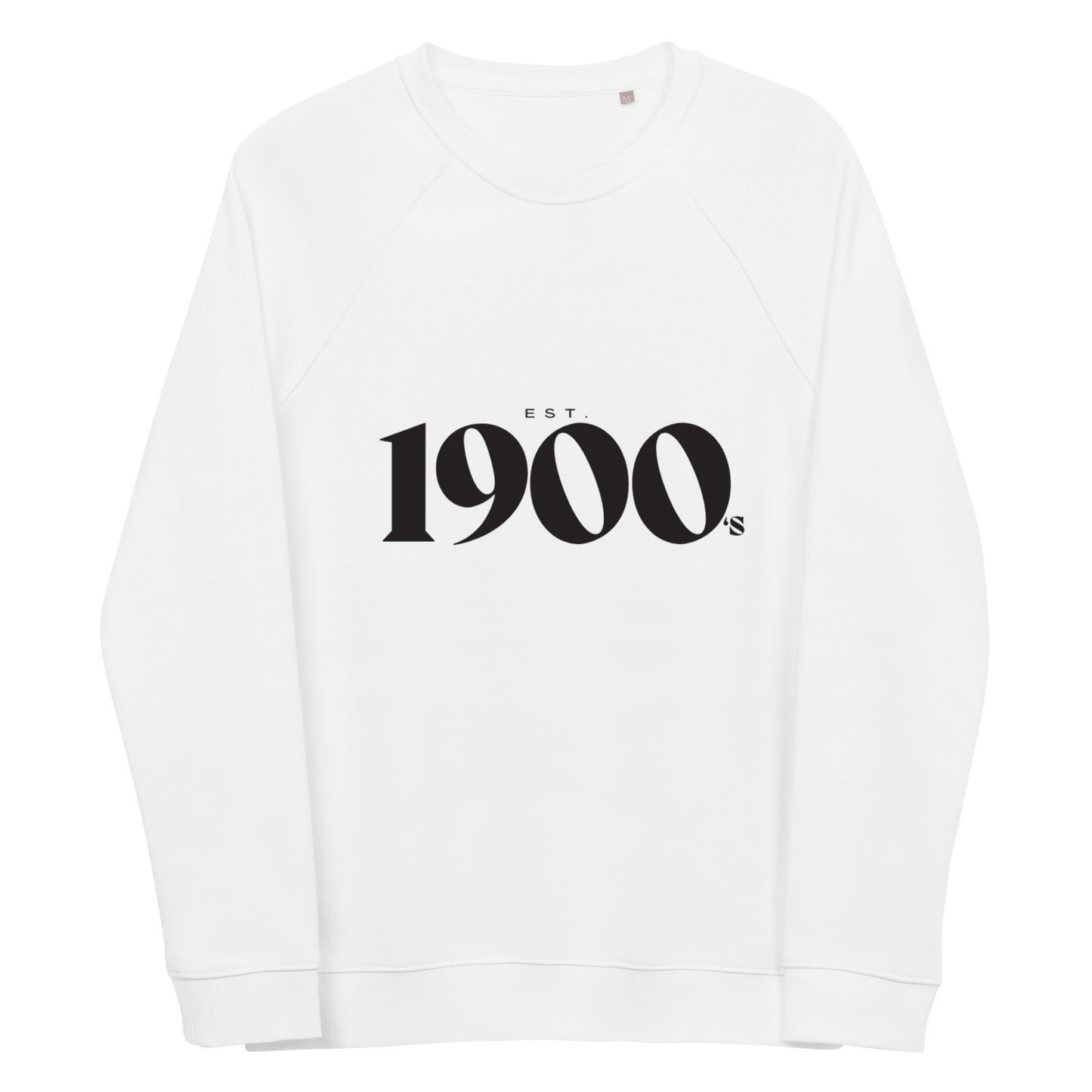 1900s Unisex fleece sweatshirt (black)