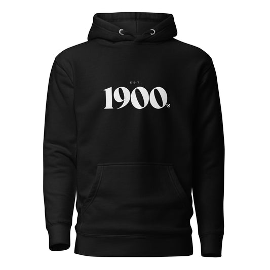 1900s Unisex hoodie (white)