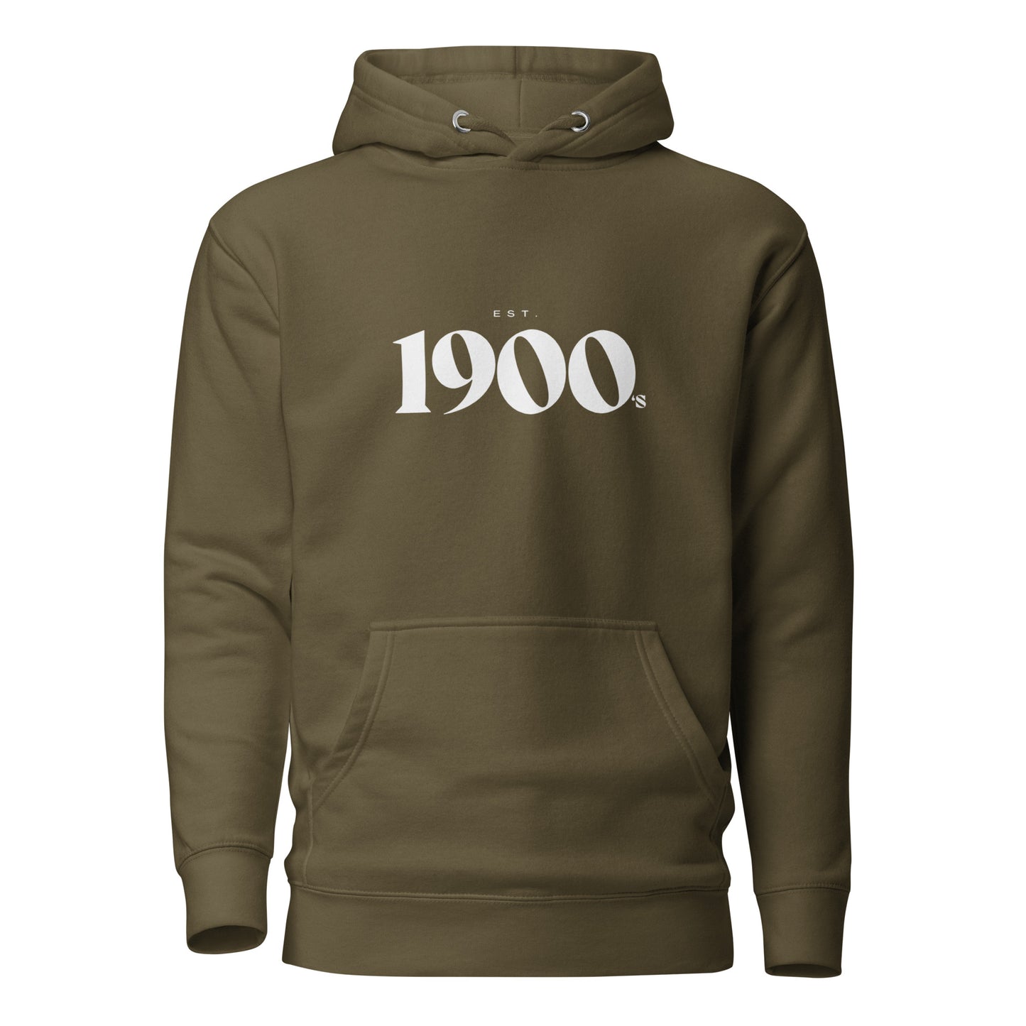 1900s Unisex hoodie (white)