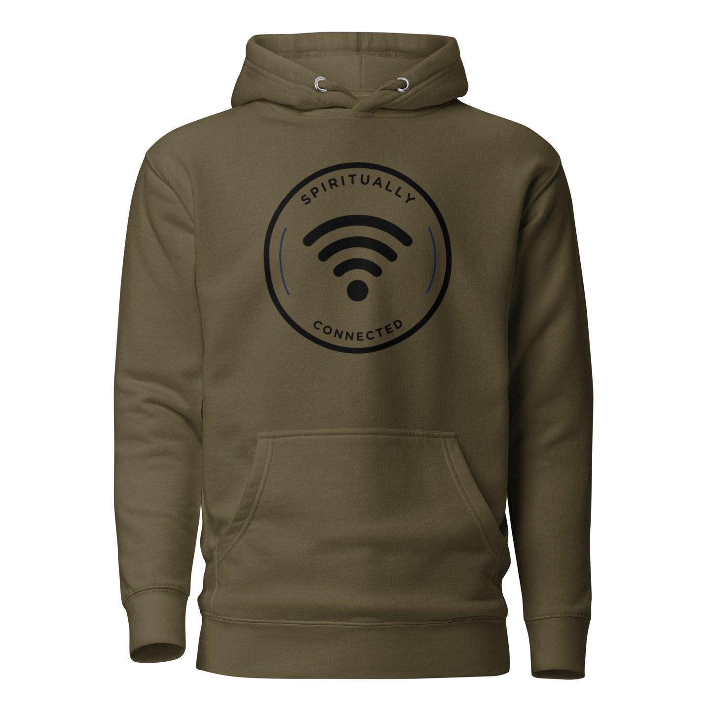 Connected Unisex Hoodie (black)