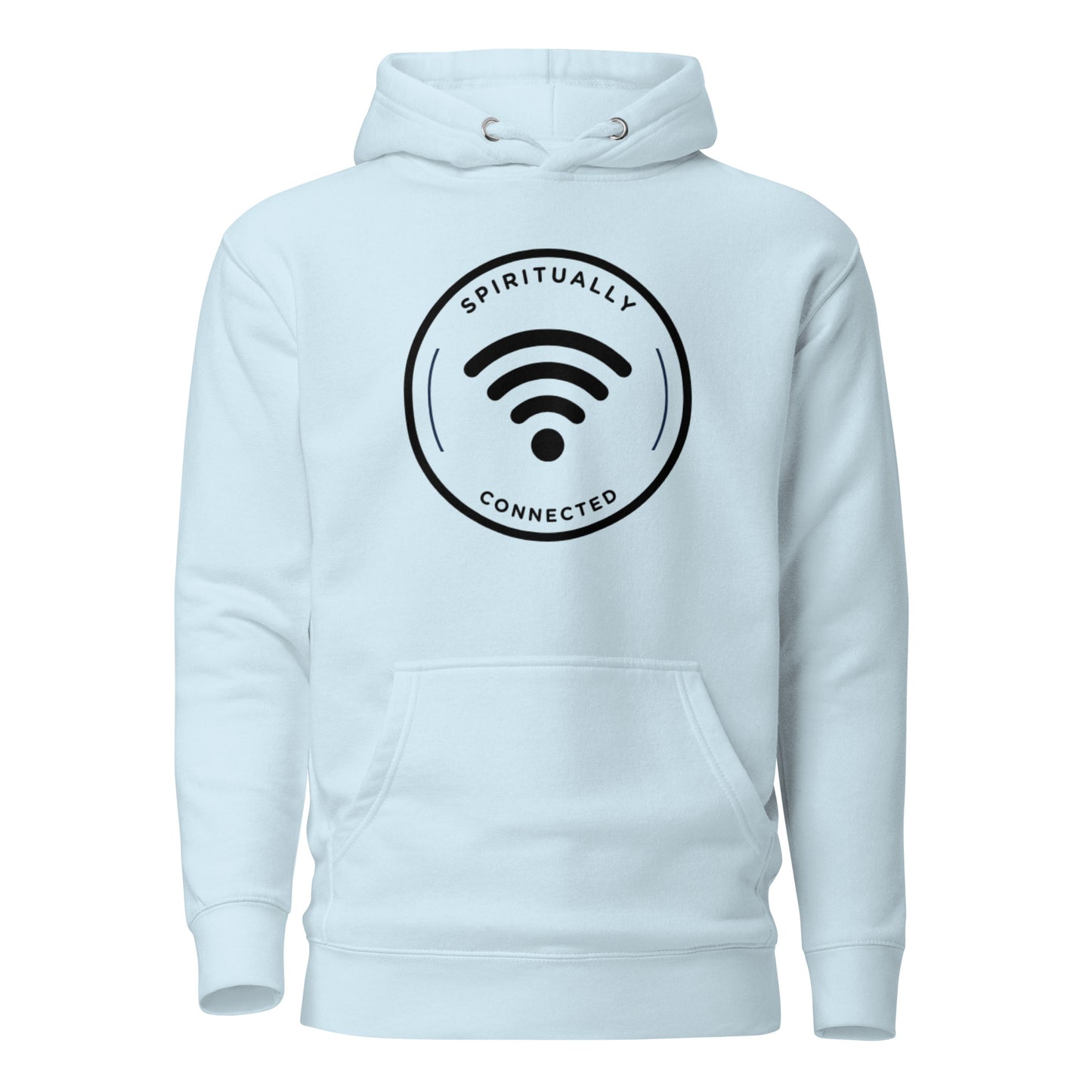 Connected Unisex Hoodie (black)