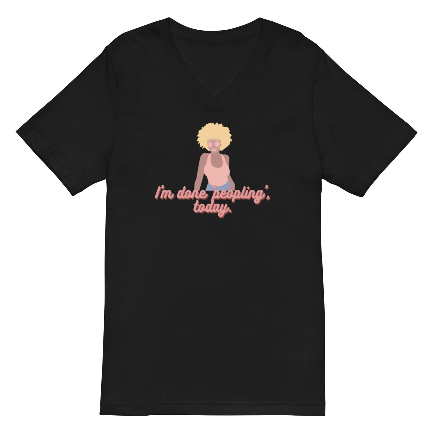 Peopling V-Neck Tee