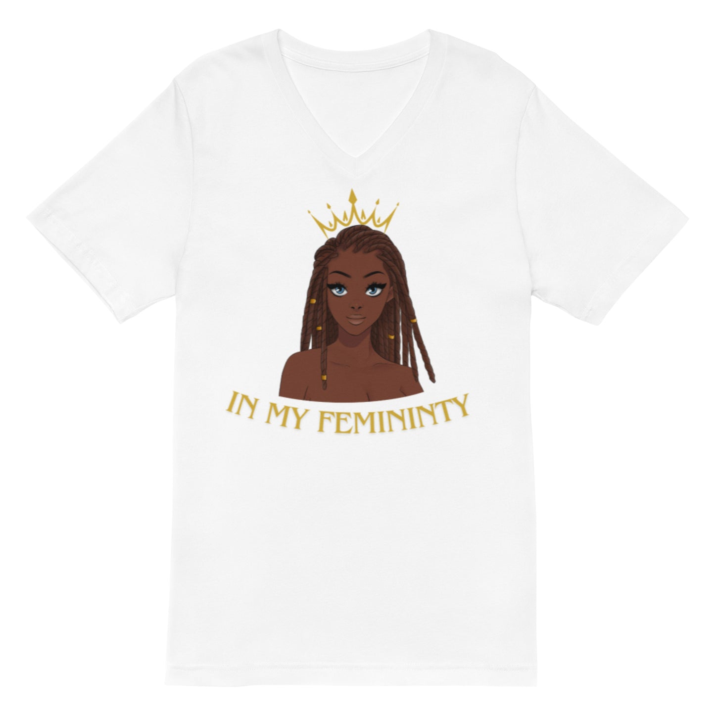Femininity V-Neck T-Shirt