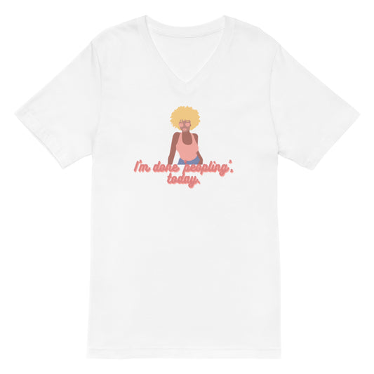 Peopling V-Neck Tee