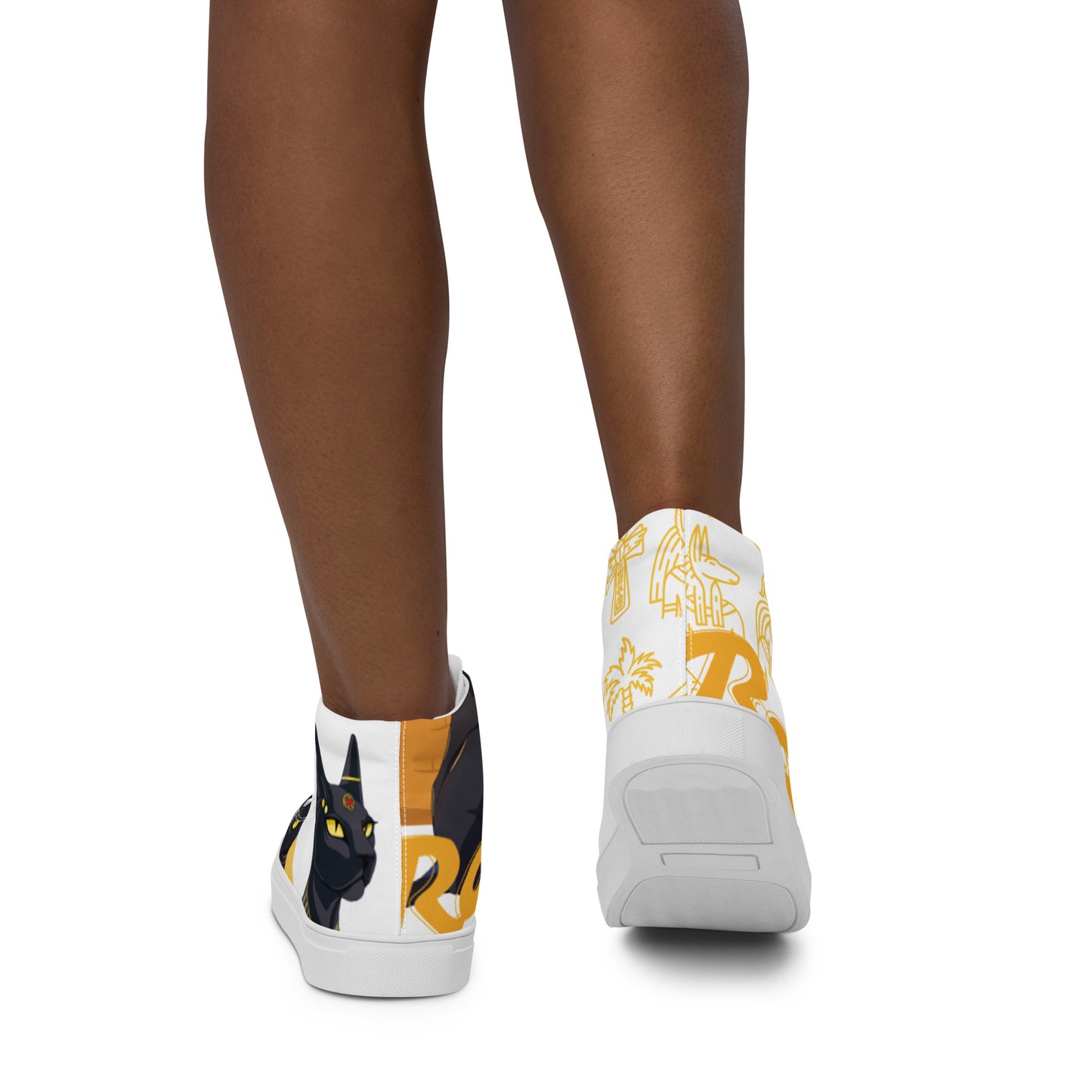 Bastet Women’s high top canvas shoes