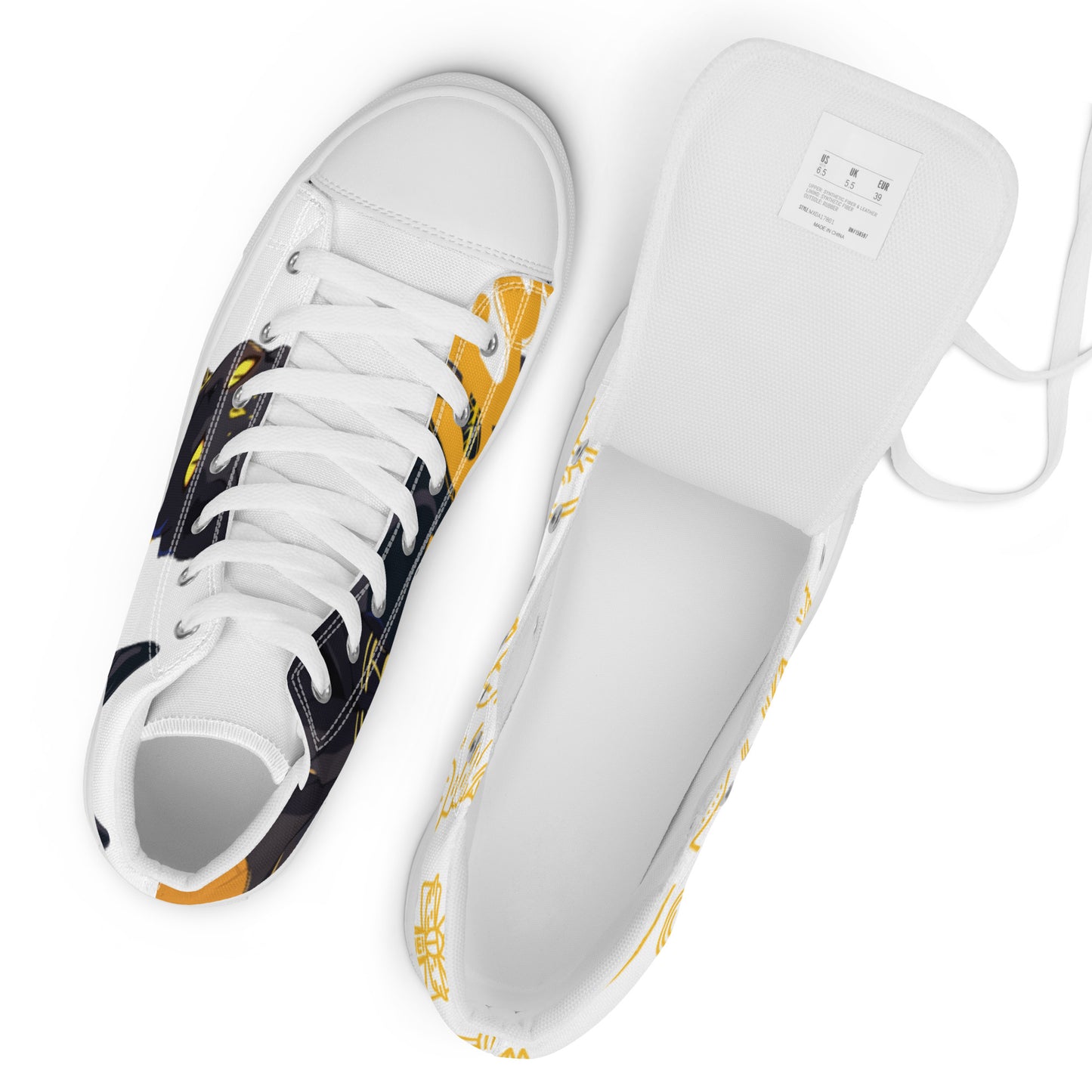 Bastet Women’s high top canvas shoes
