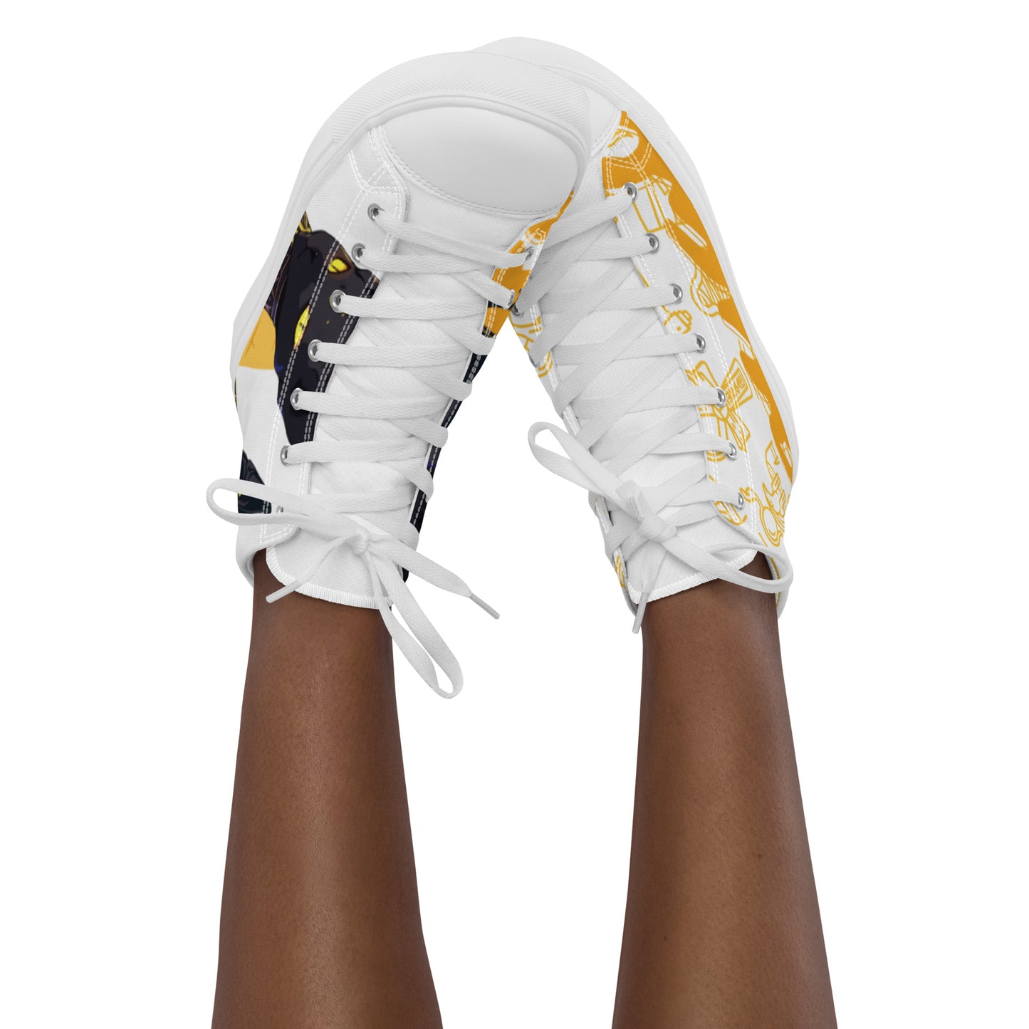 Bastet Women’s high top canvas shoes