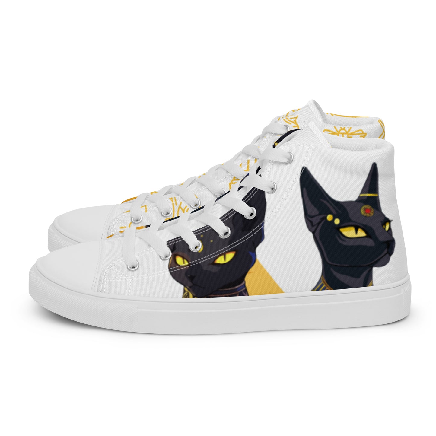 Bastet Women’s high top canvas shoes