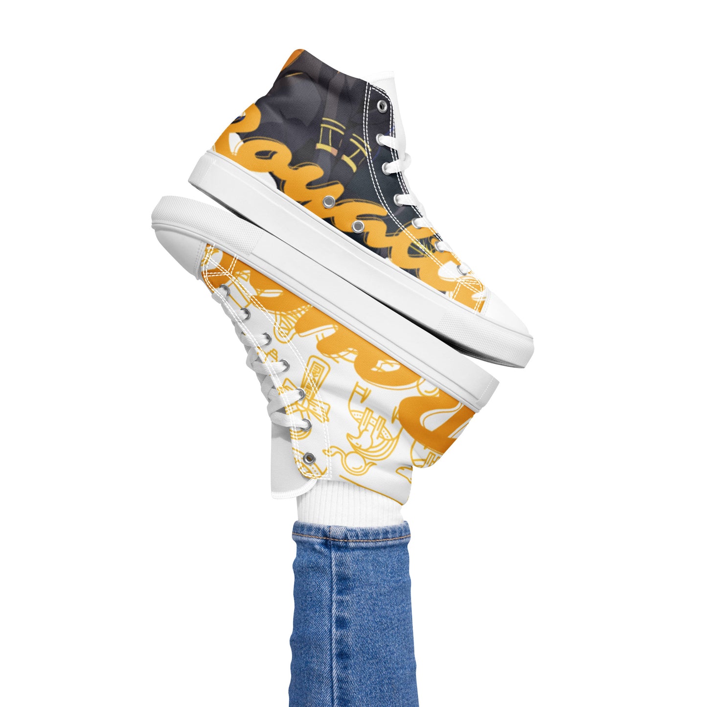 Bastet Women’s high top canvas shoes