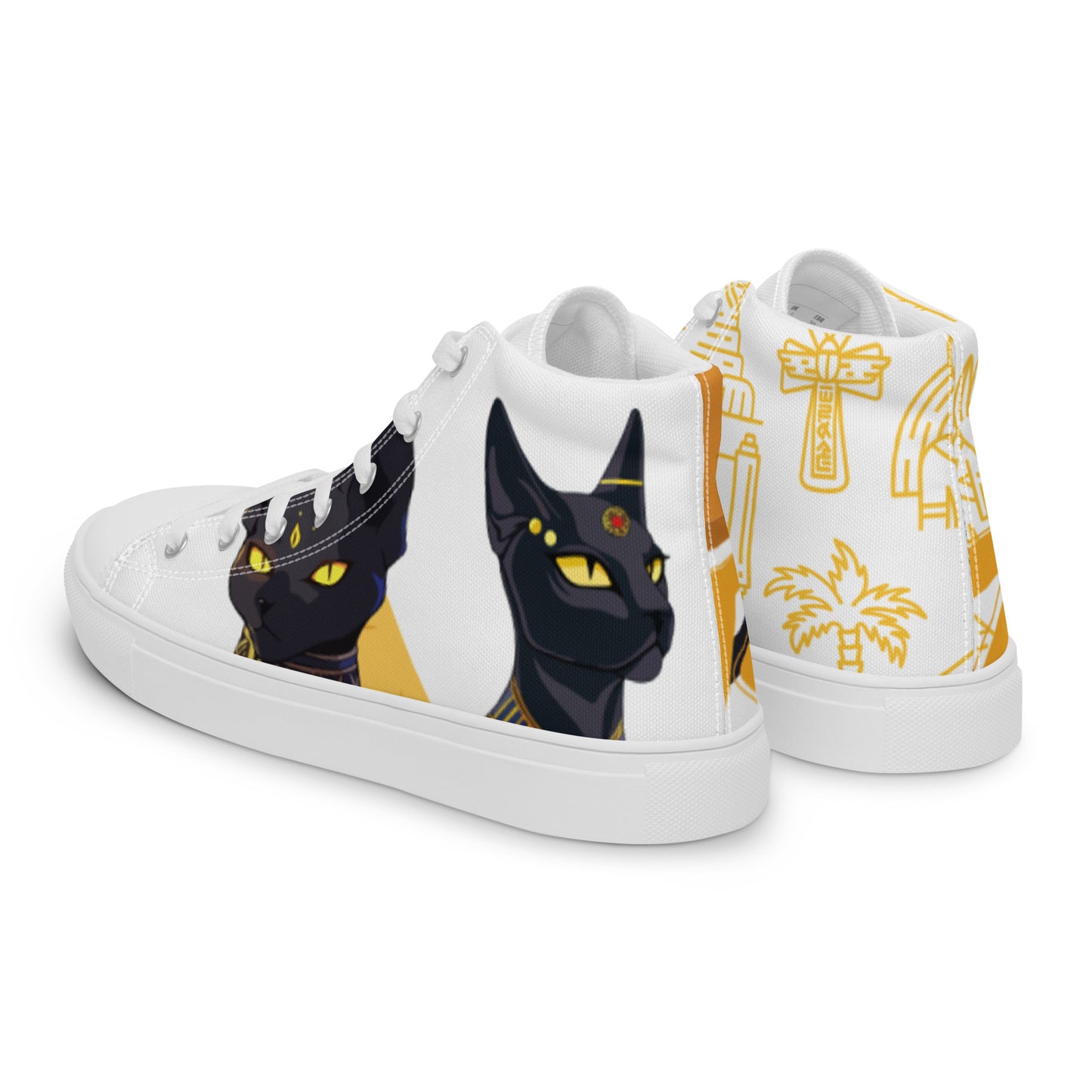 Bastet Women’s high top canvas shoes